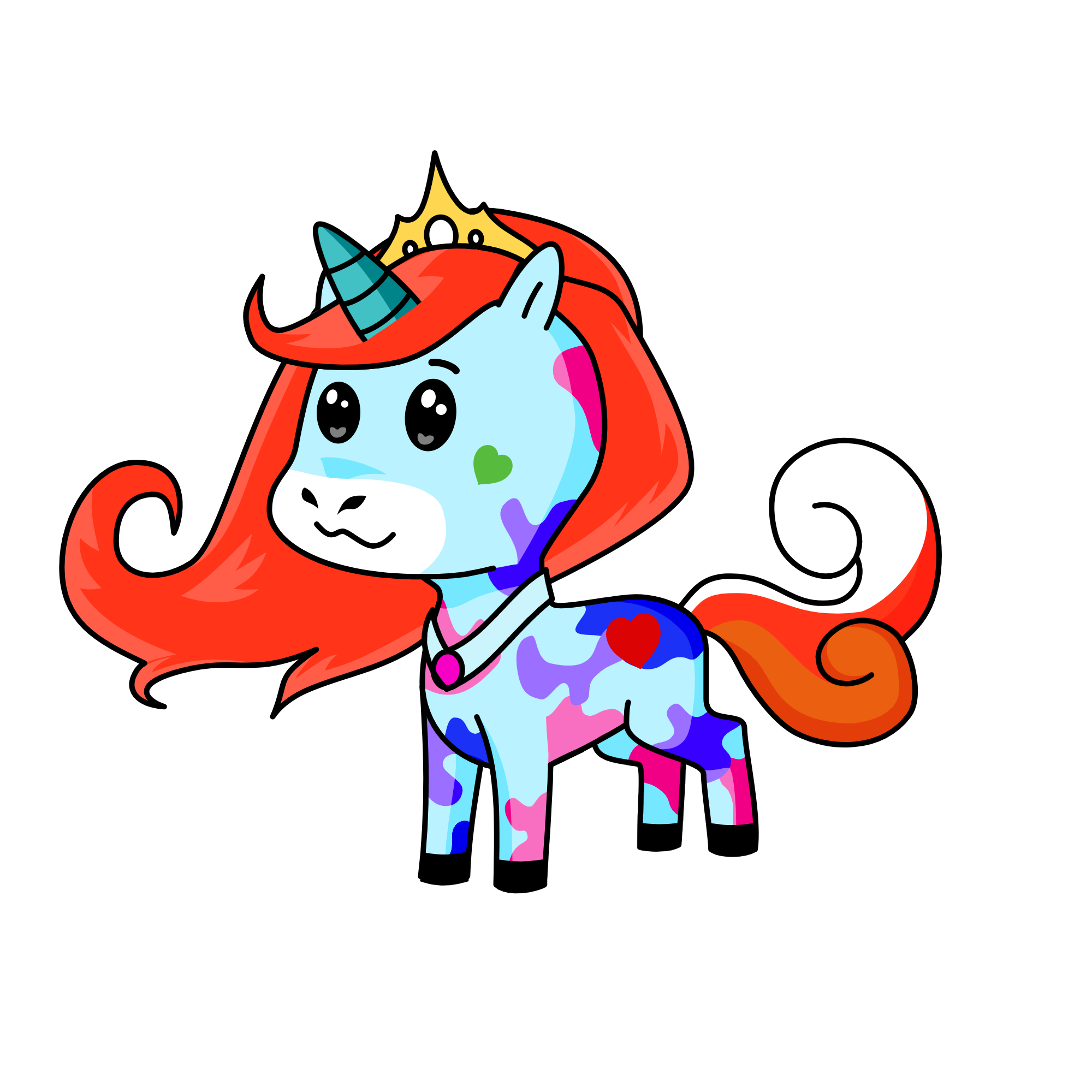 flora, the unicorn