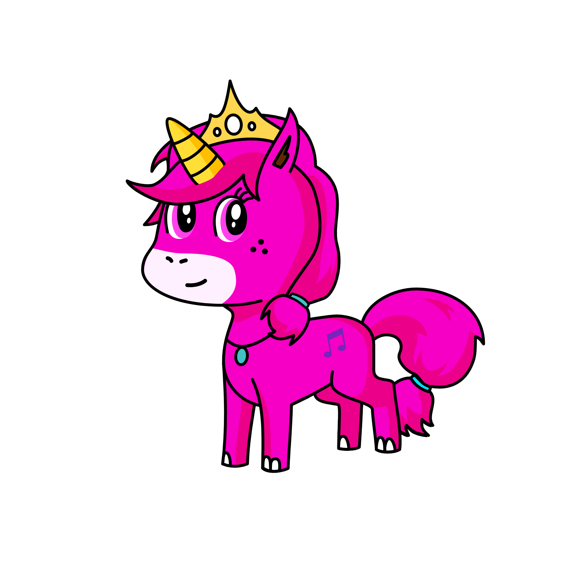 Princess Bonette, the unicorn