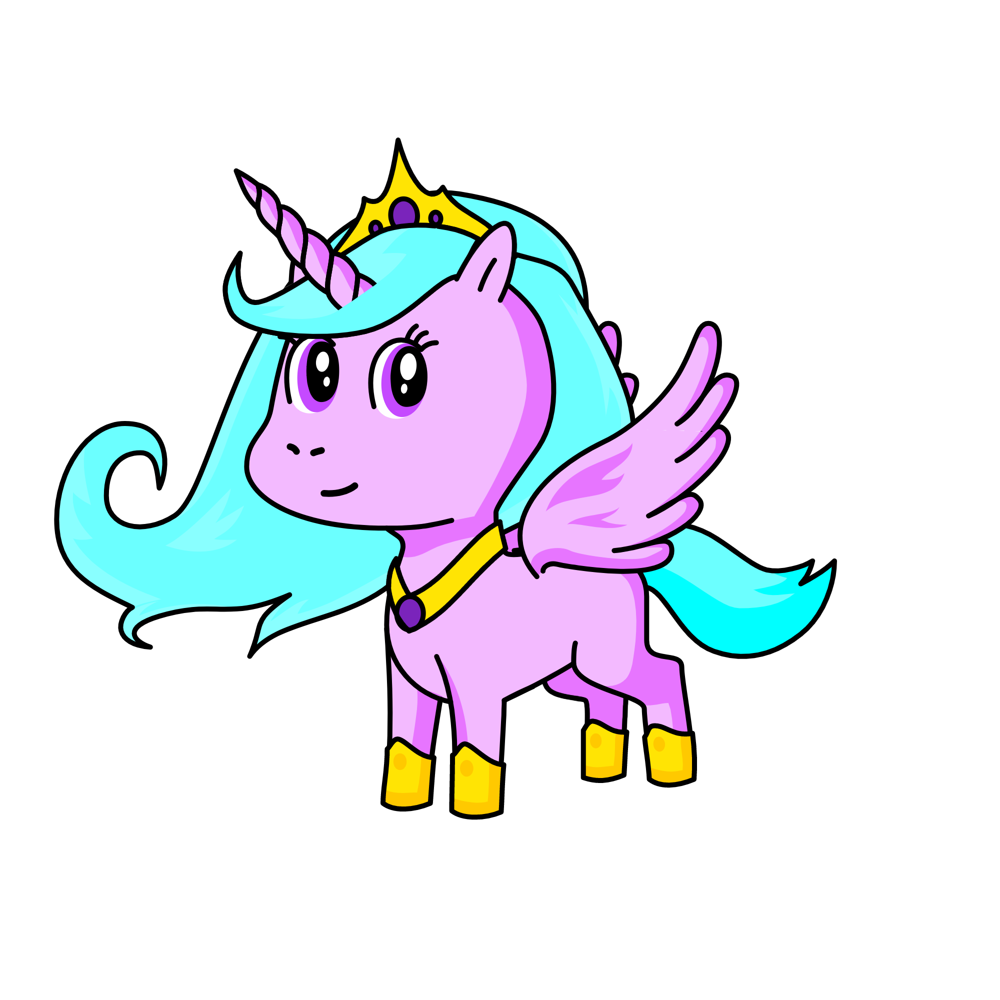 the real princess celestia, the unicorn