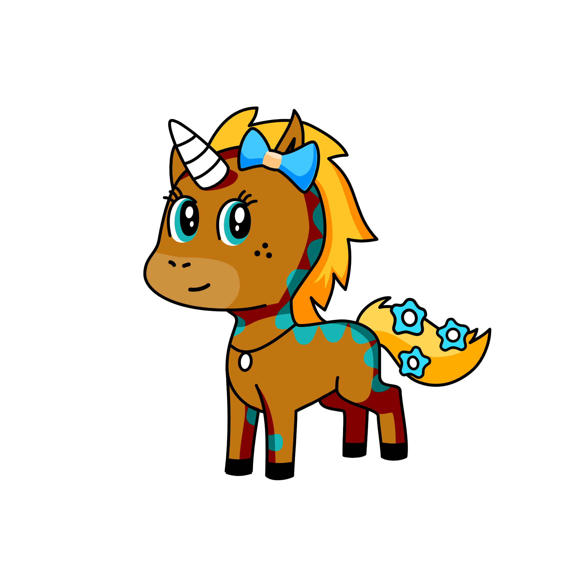 hi, the unicorn