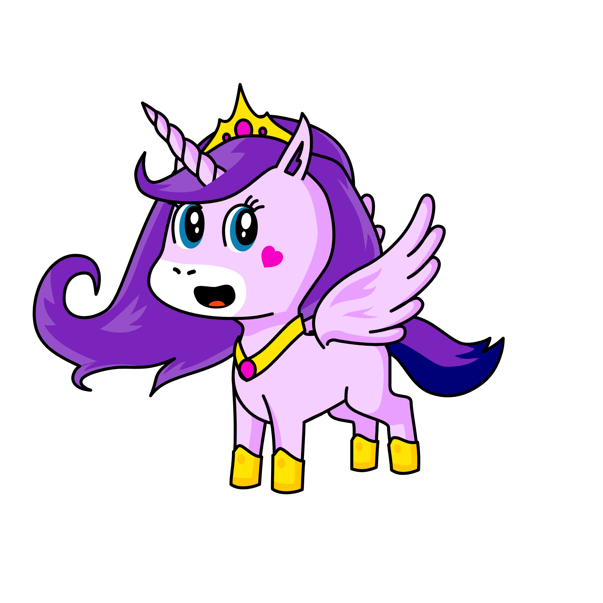 charlote, the unicorn