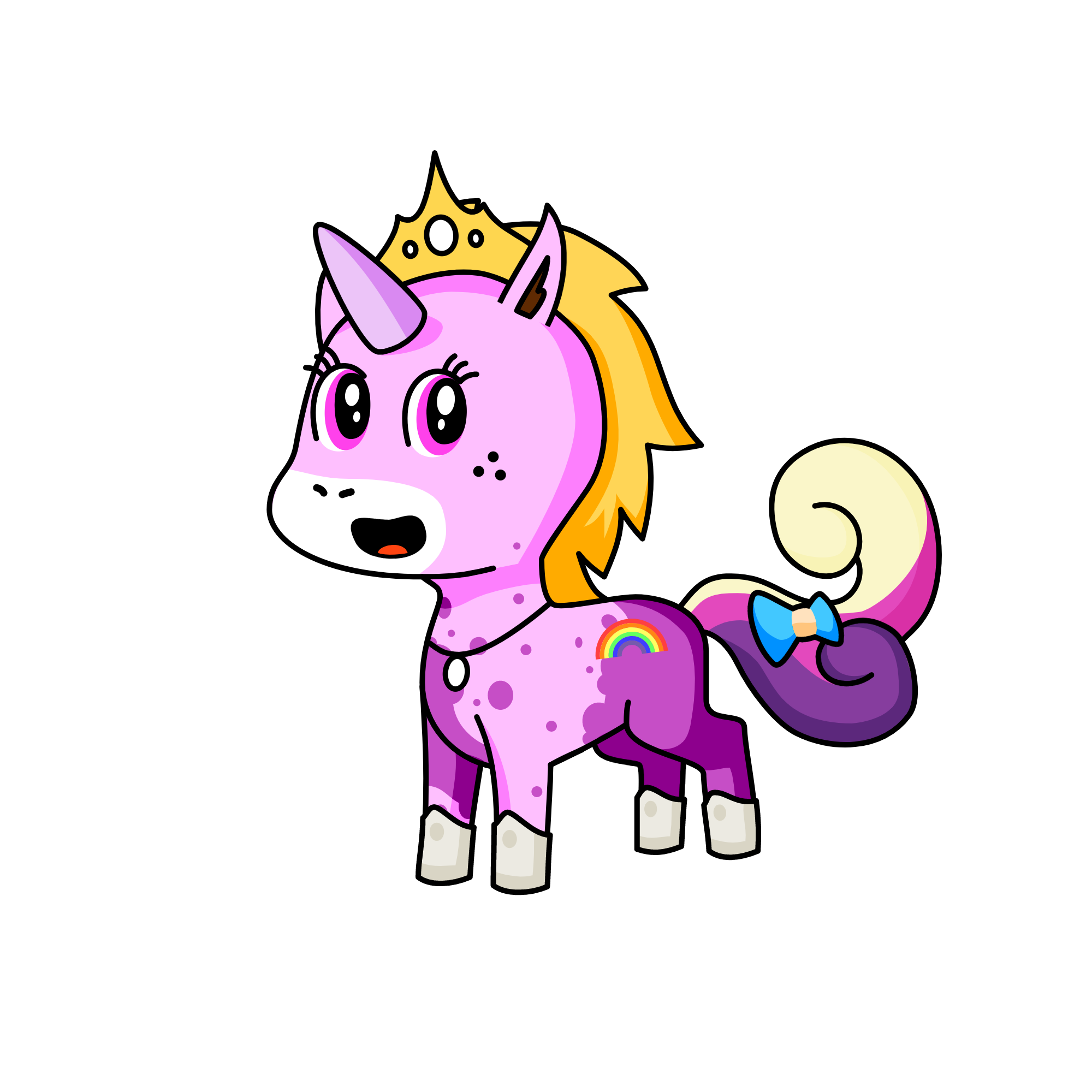 Moryl, the unicorn
