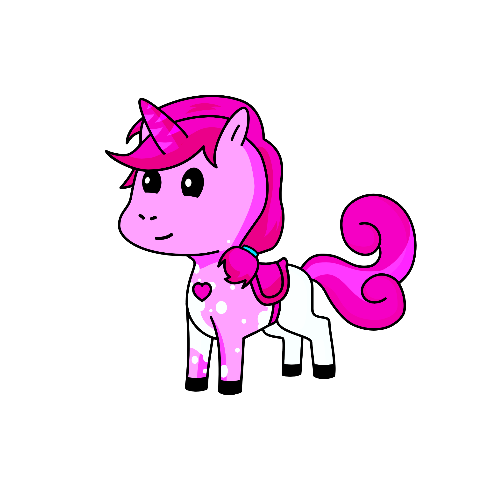 Spinel, the unicorn