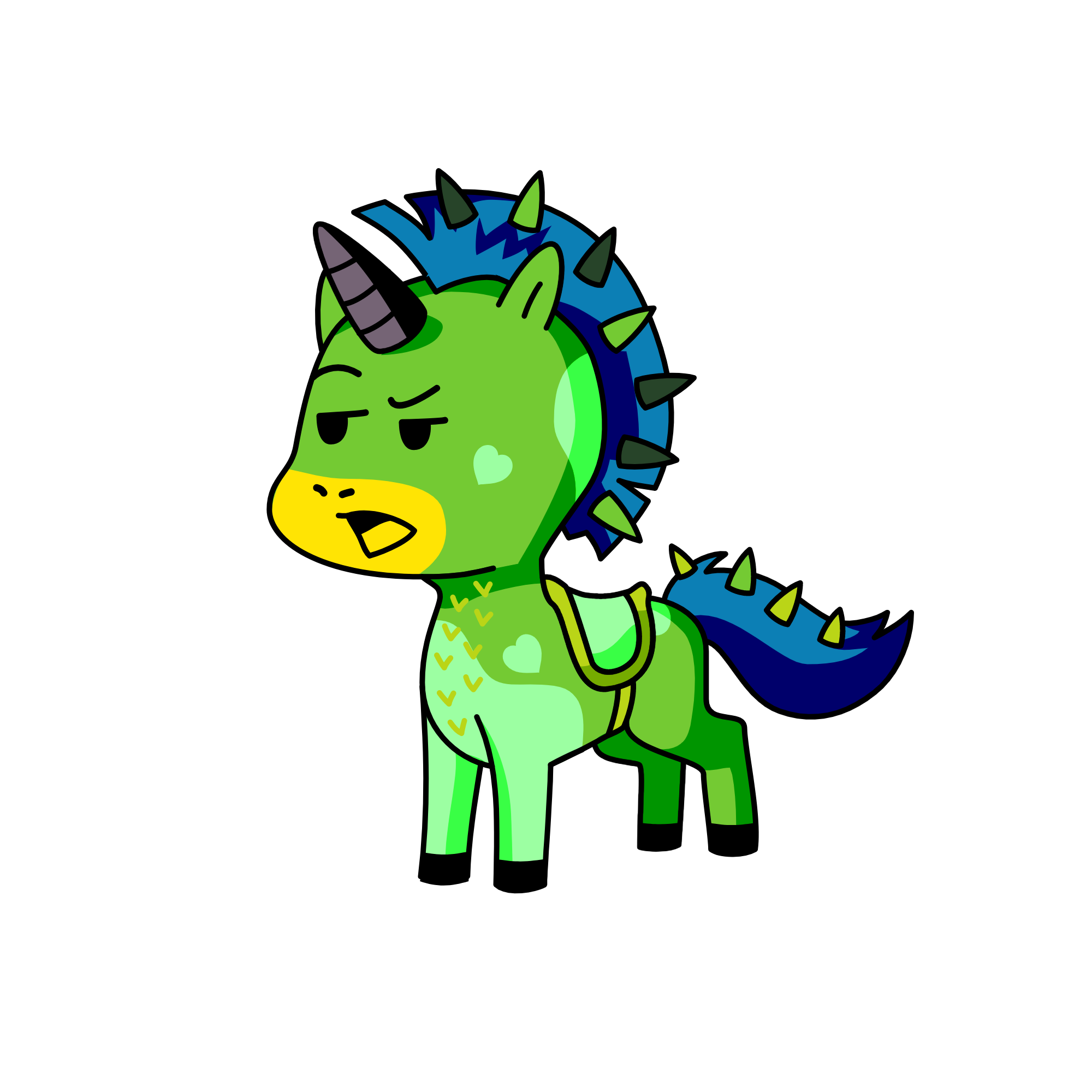 Gassy, the unicorn