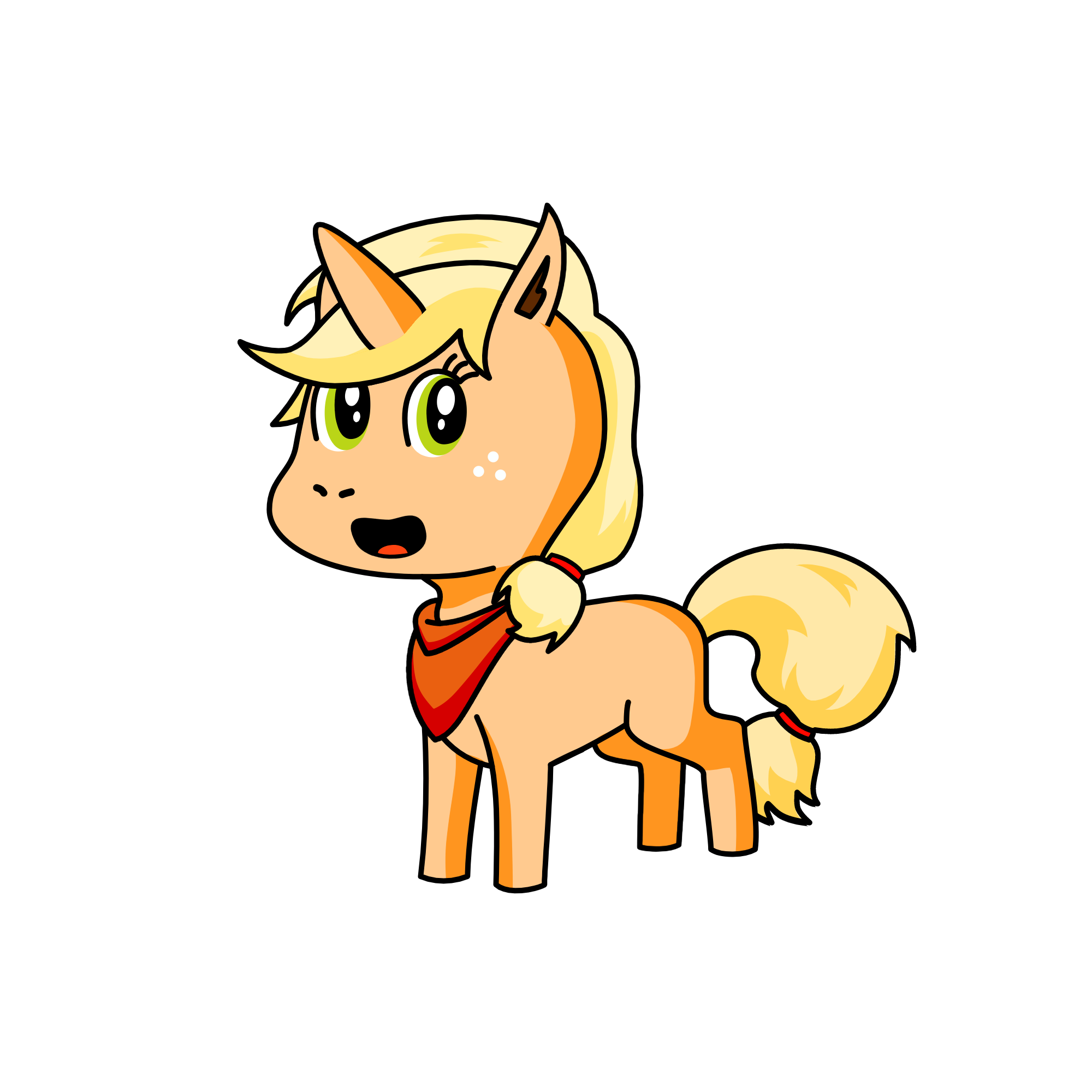 Apple Jack, the unicorn