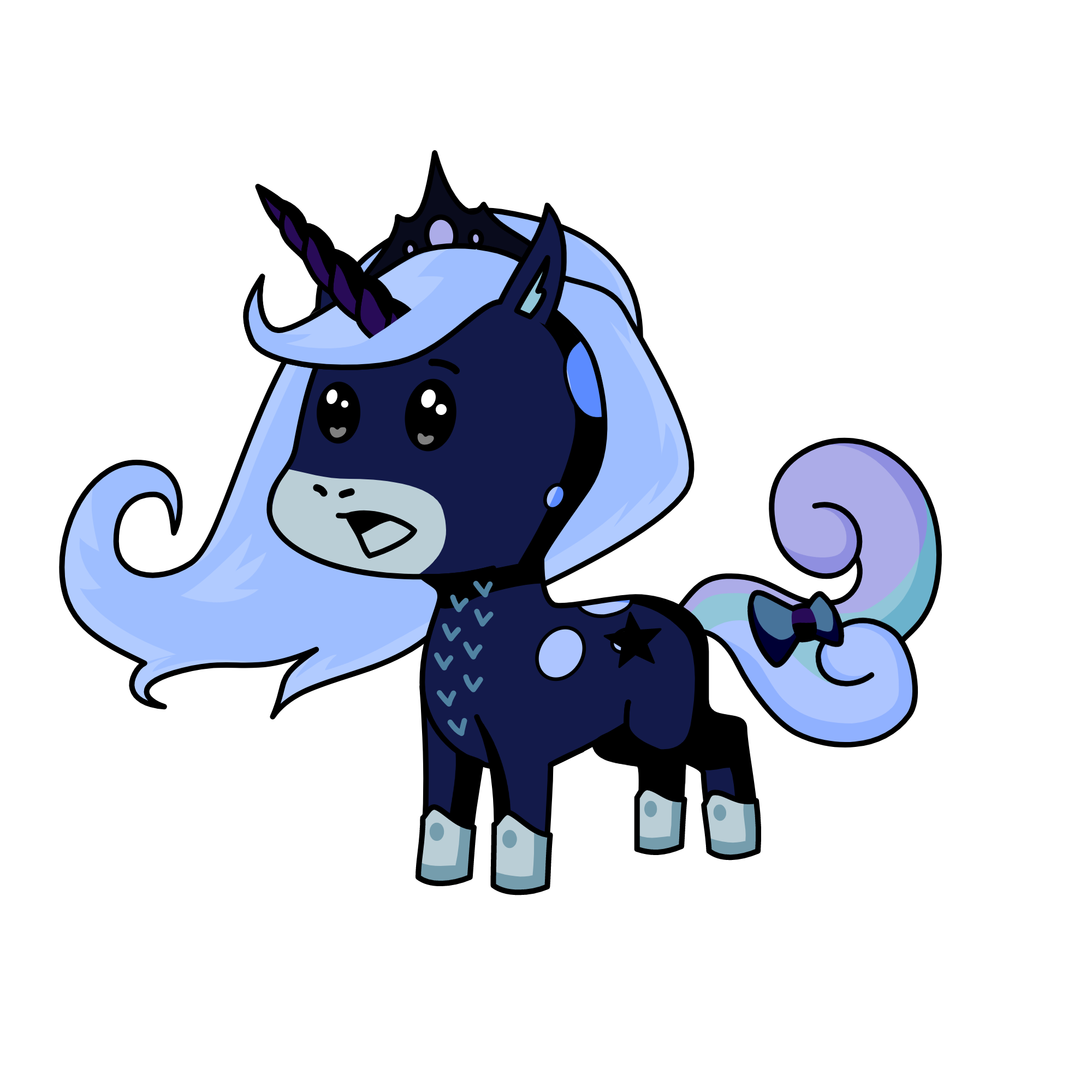 luna lilli, the unicorn