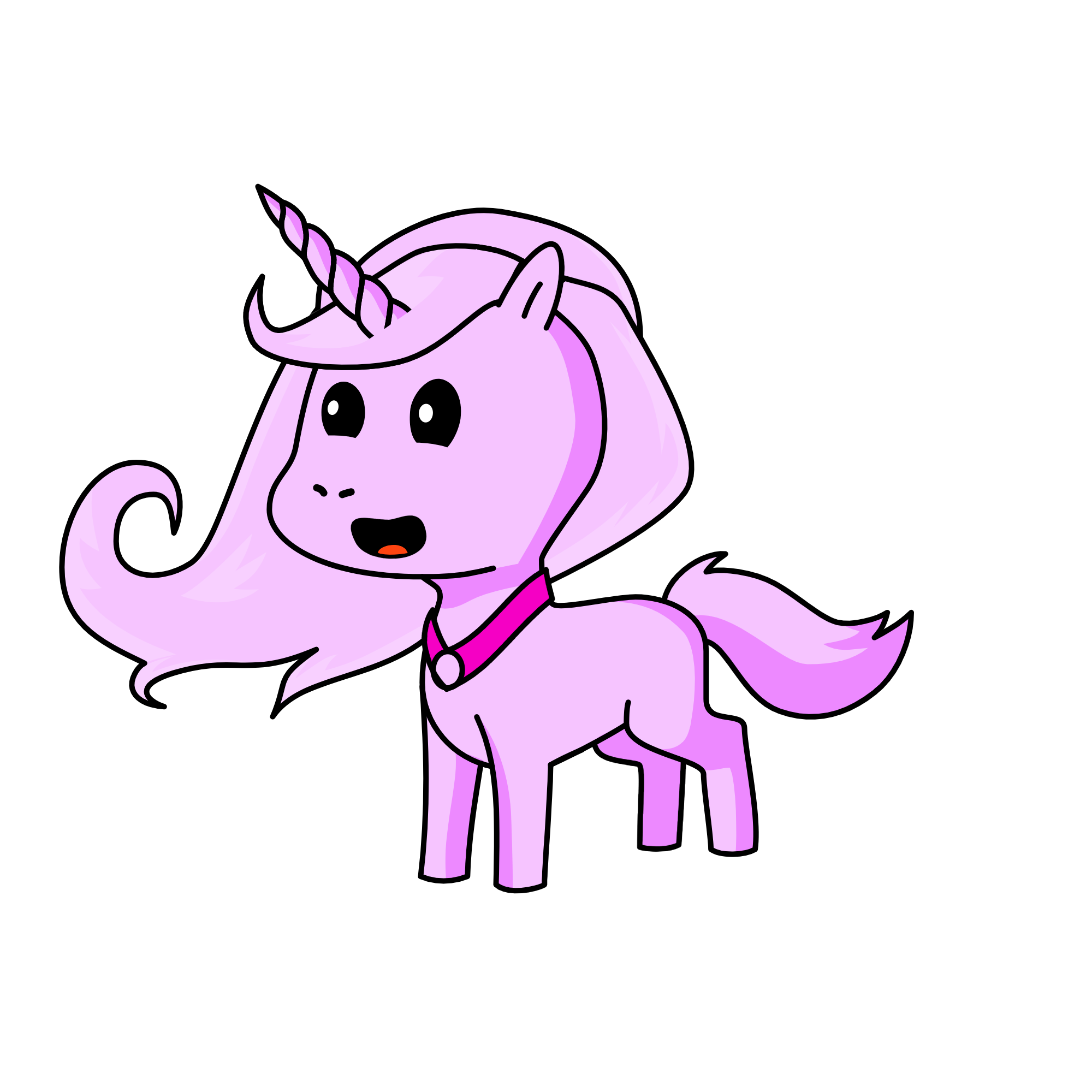 Iceie, the unicorn