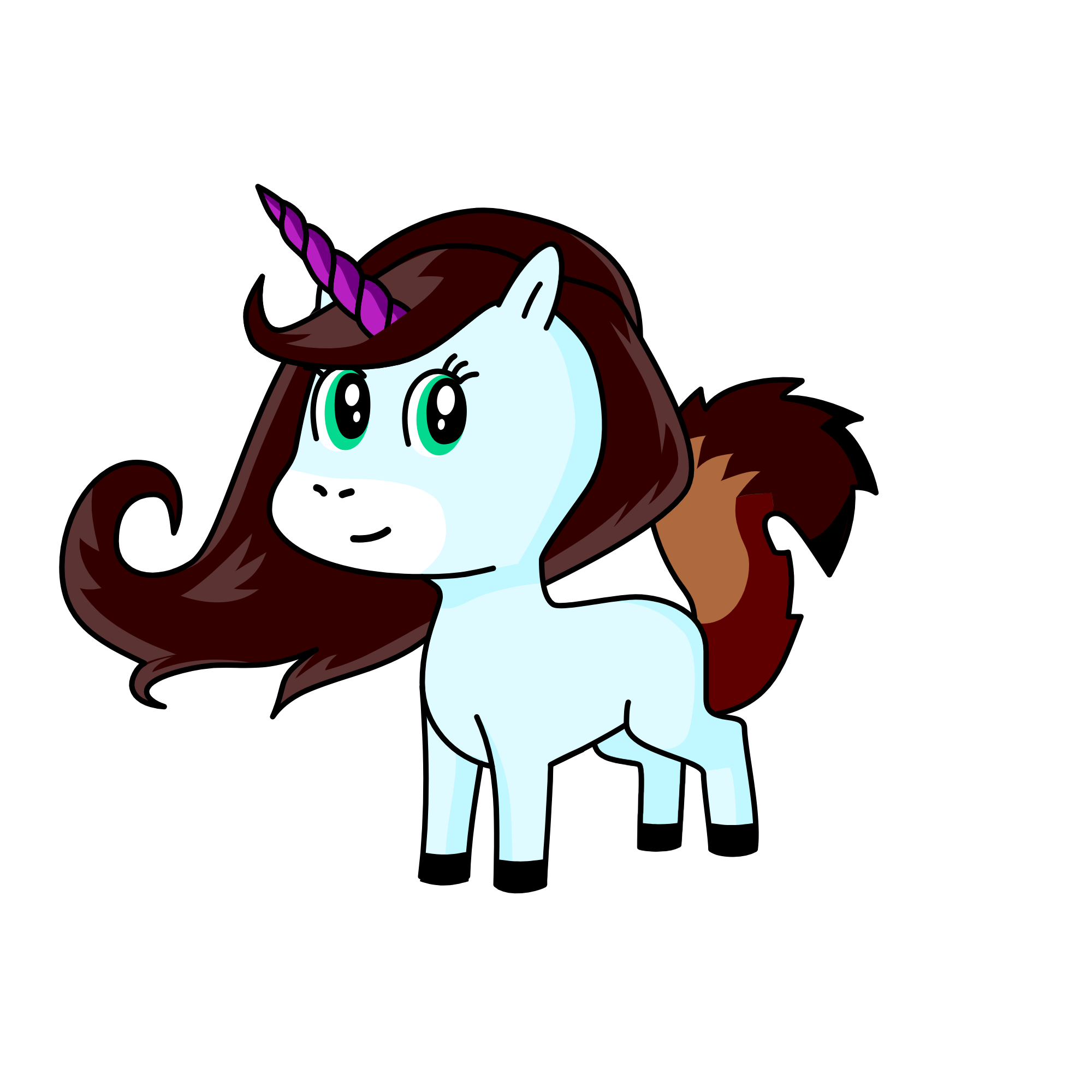 bff, the unicorn