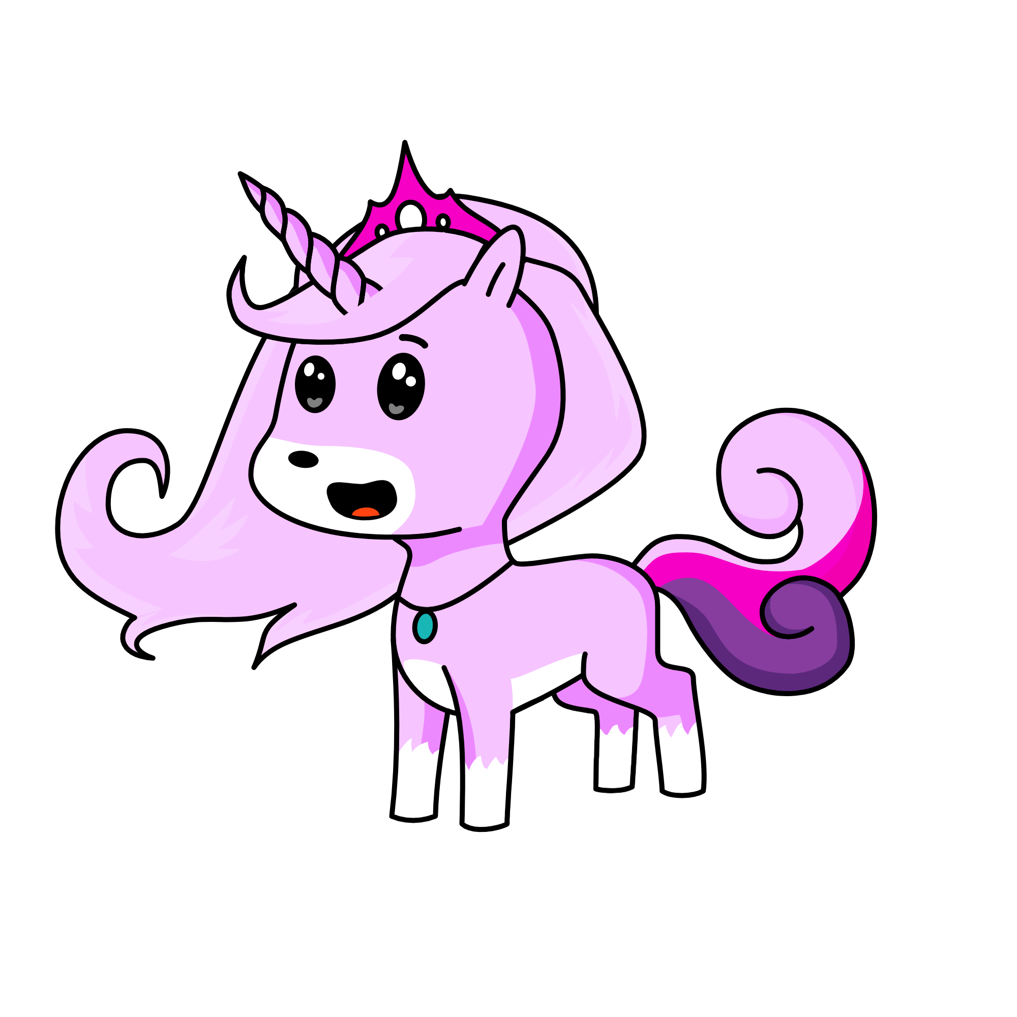Cloudie, the unicorn