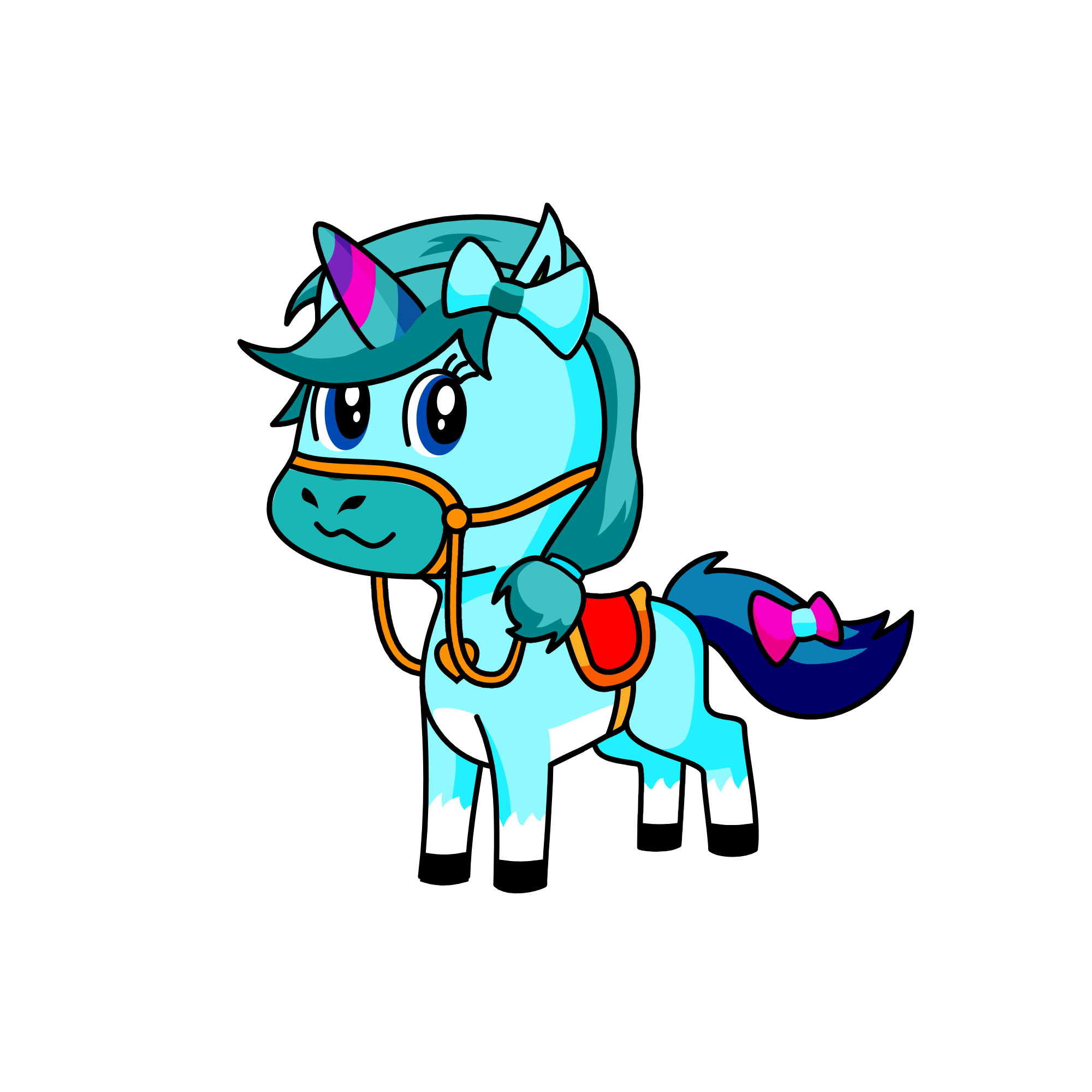 crystal, the unicorn