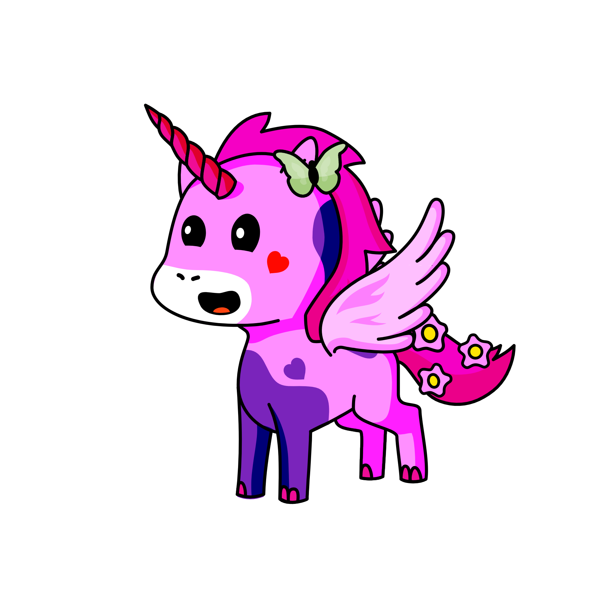 queen unicorn, the unicorn