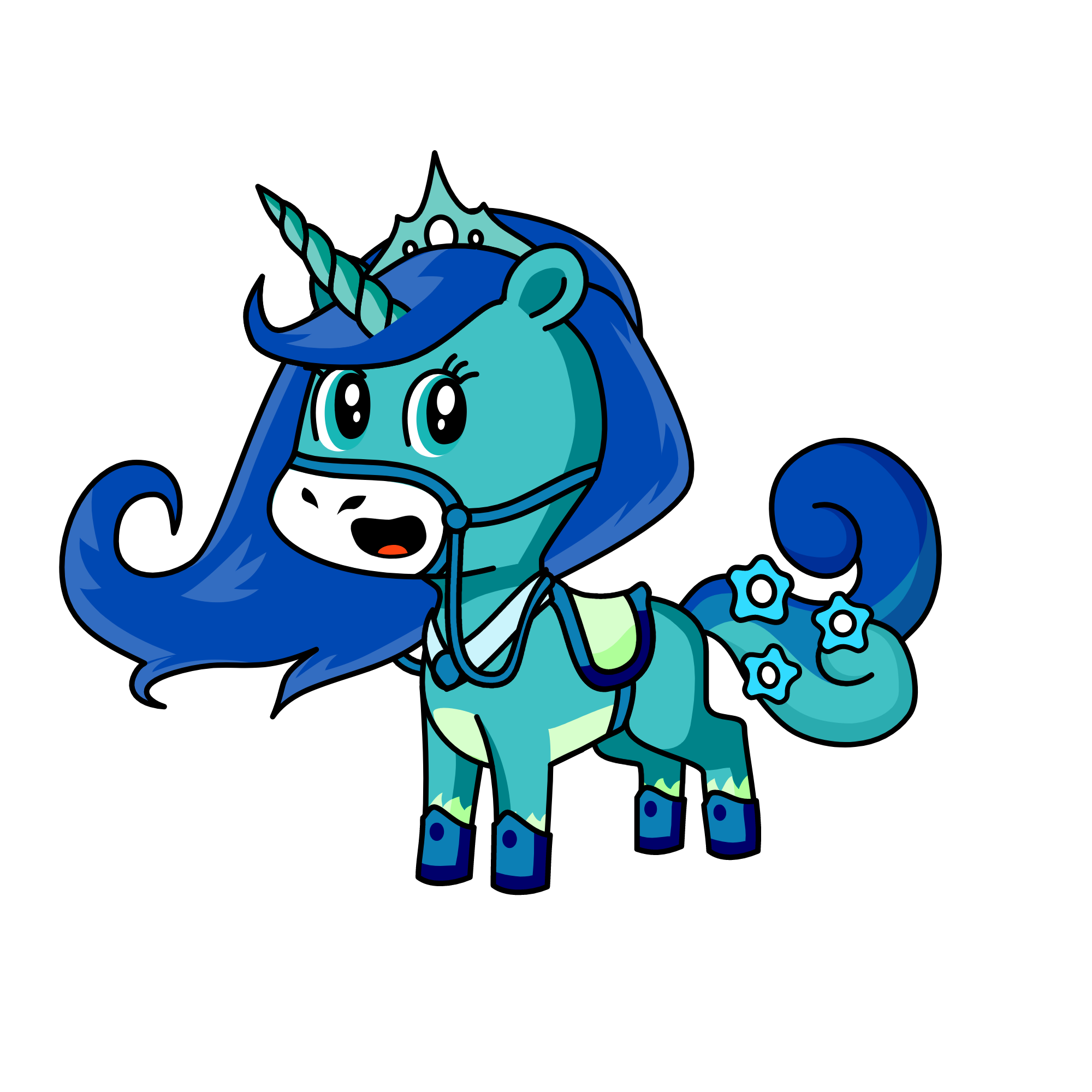 Princess Luna, the unicorn