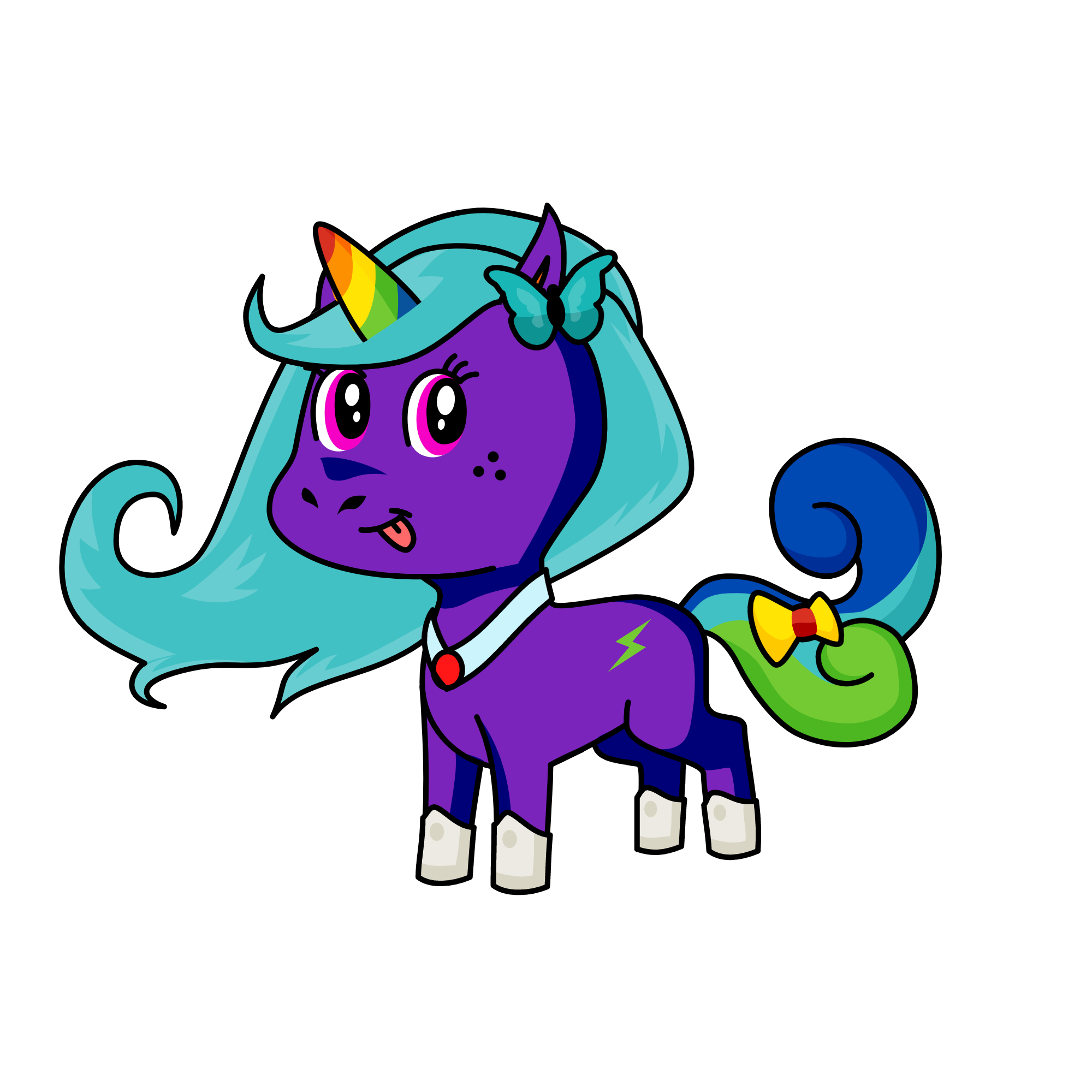 Twinky, the unicorn