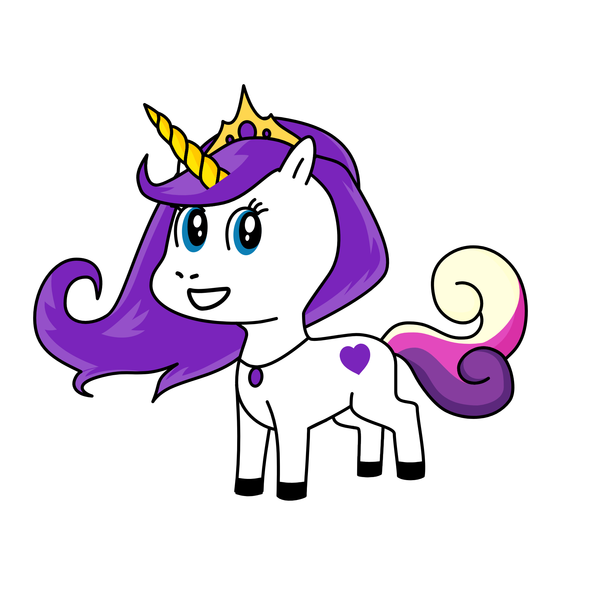 보라공주, the unicorn