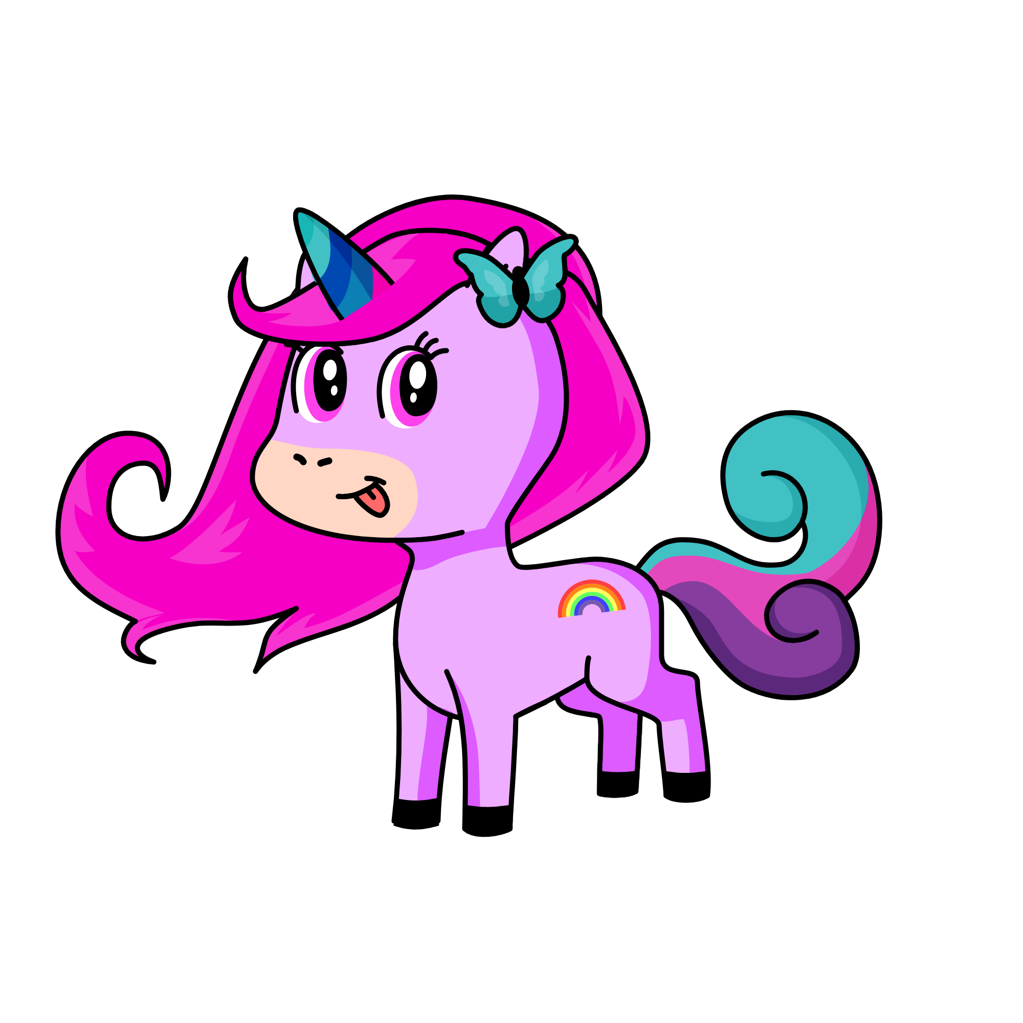 princess, the unicorn
