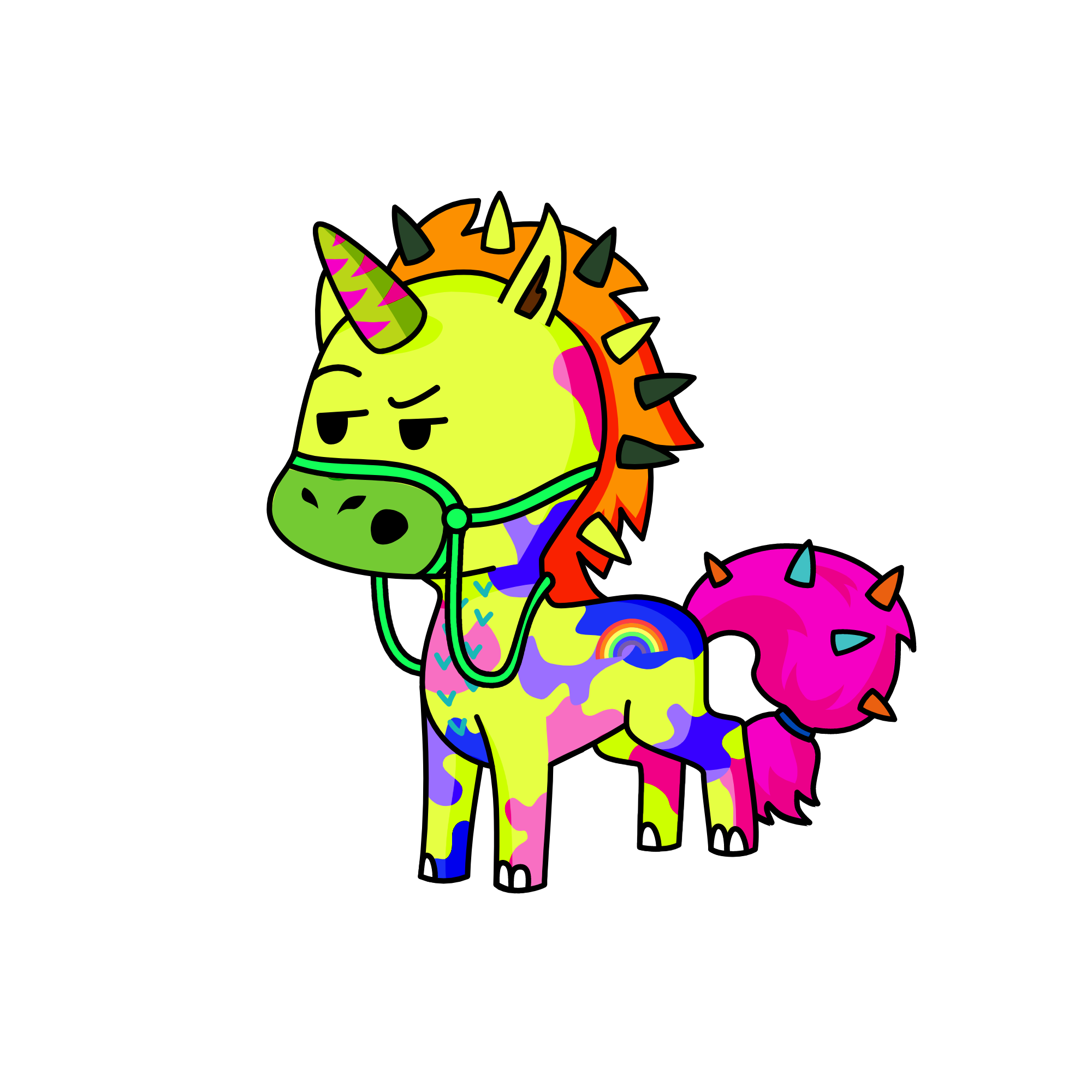 For All The Single Ladies, the unicorn