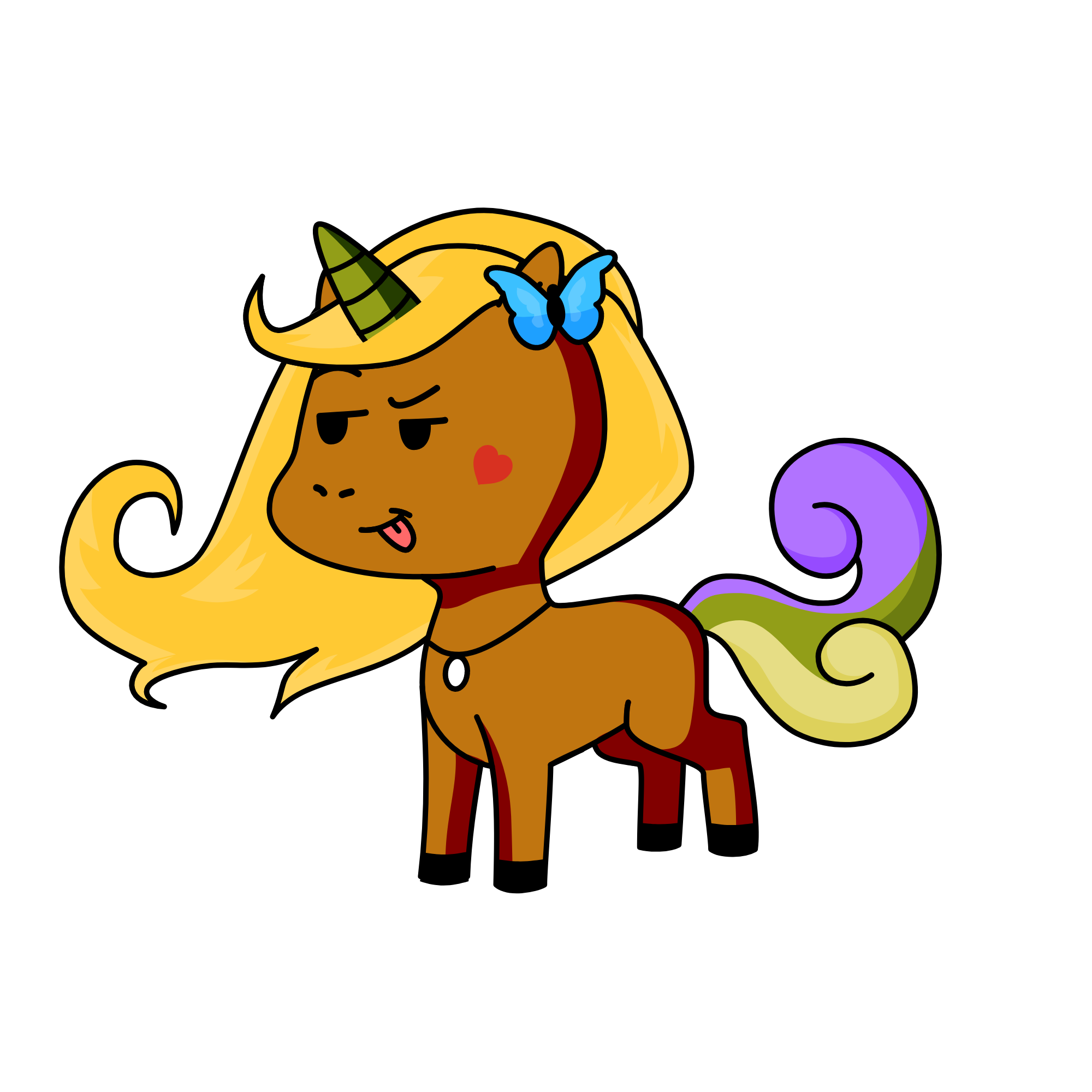 belly, the unicorn