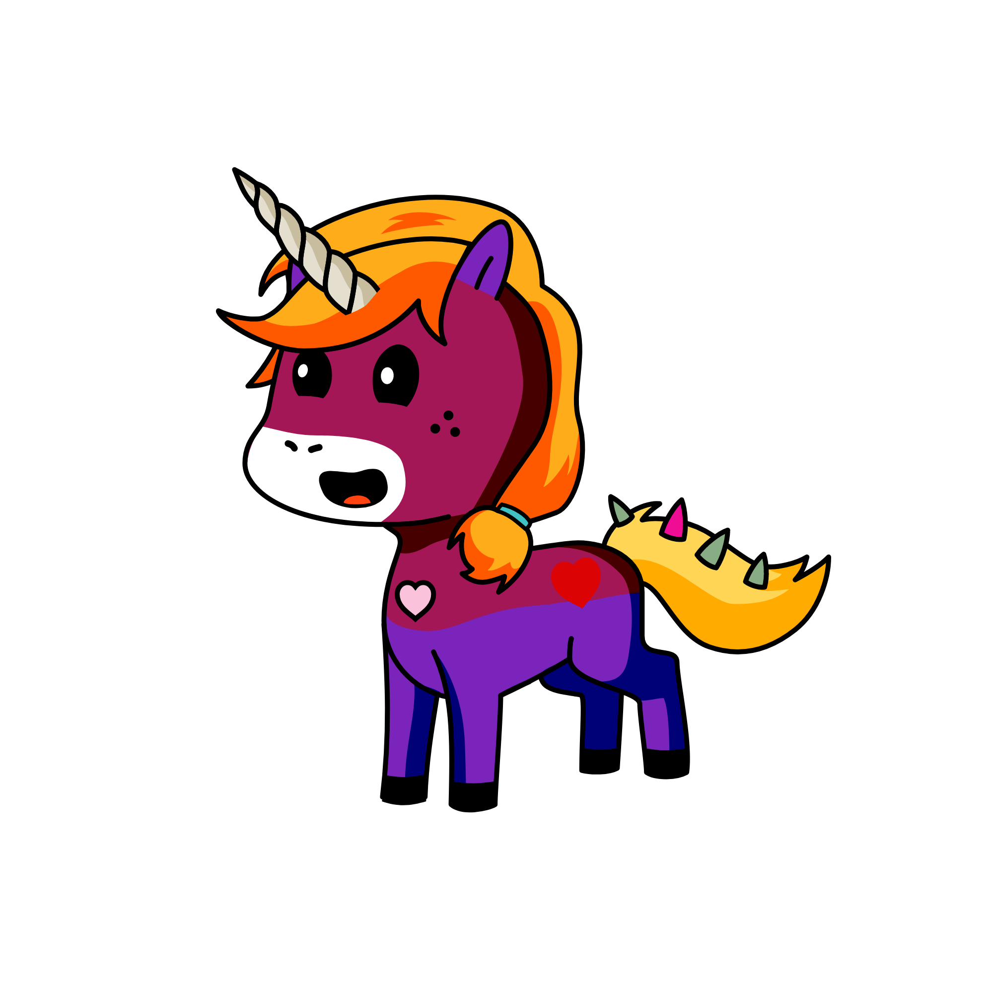 Crazy, the unicorn