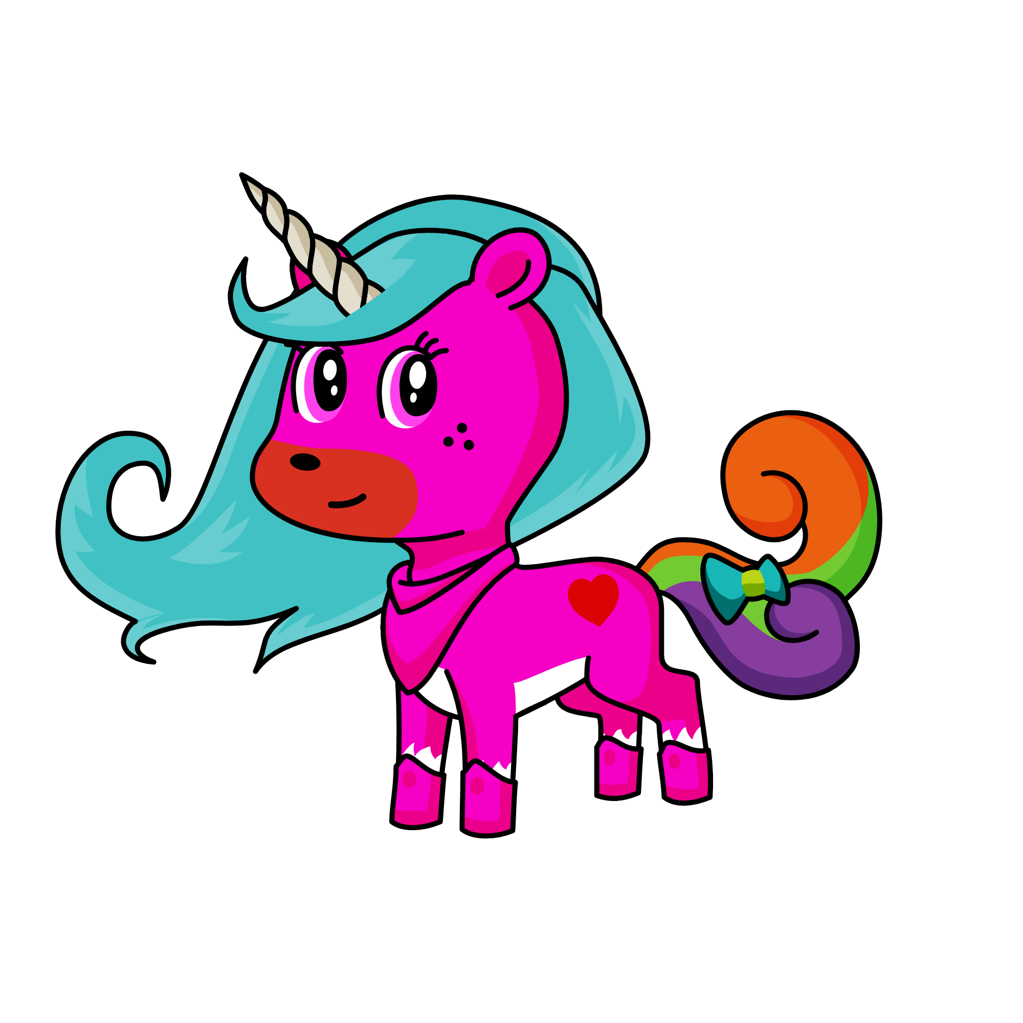 jj, the unicorn