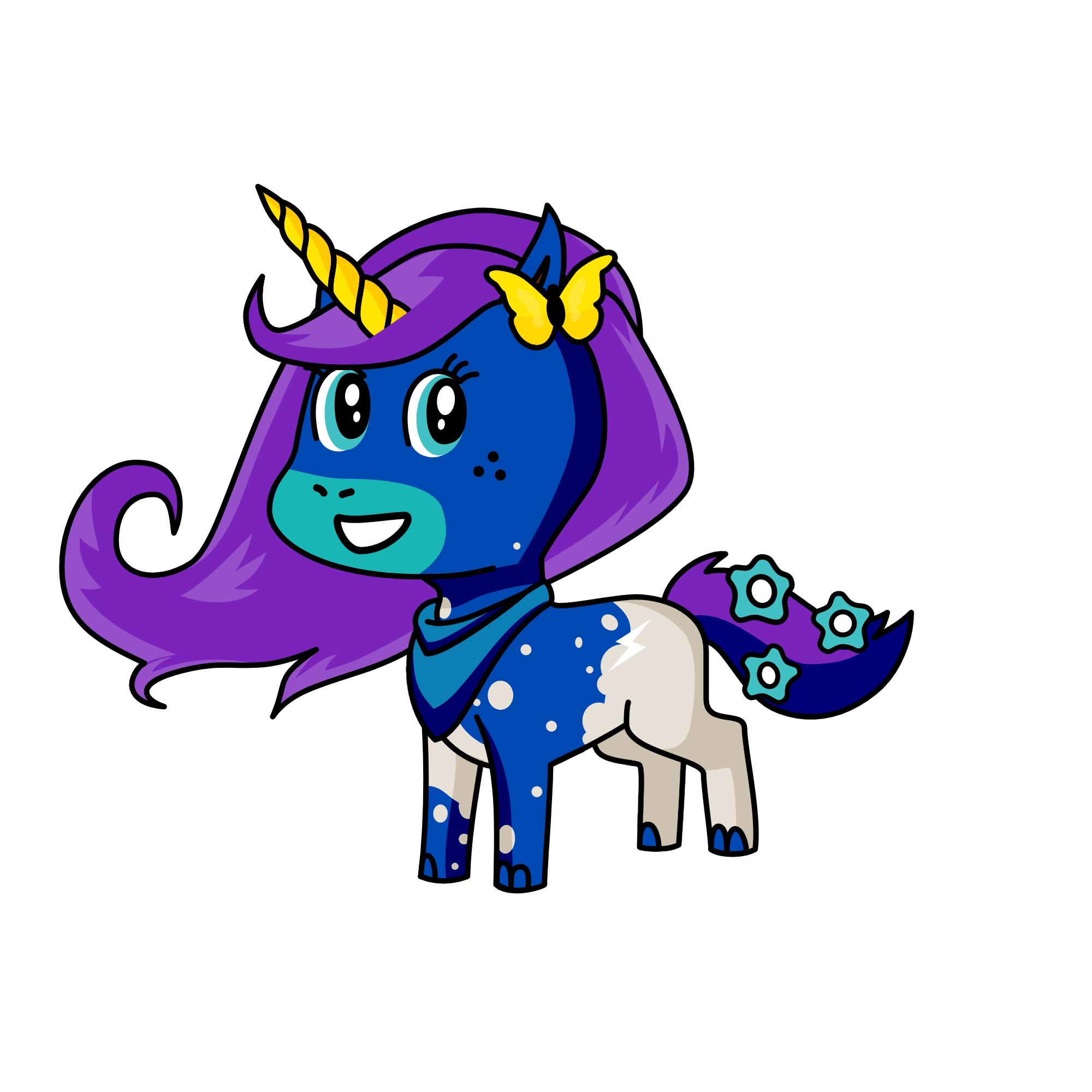 Butterfly, the unicorn