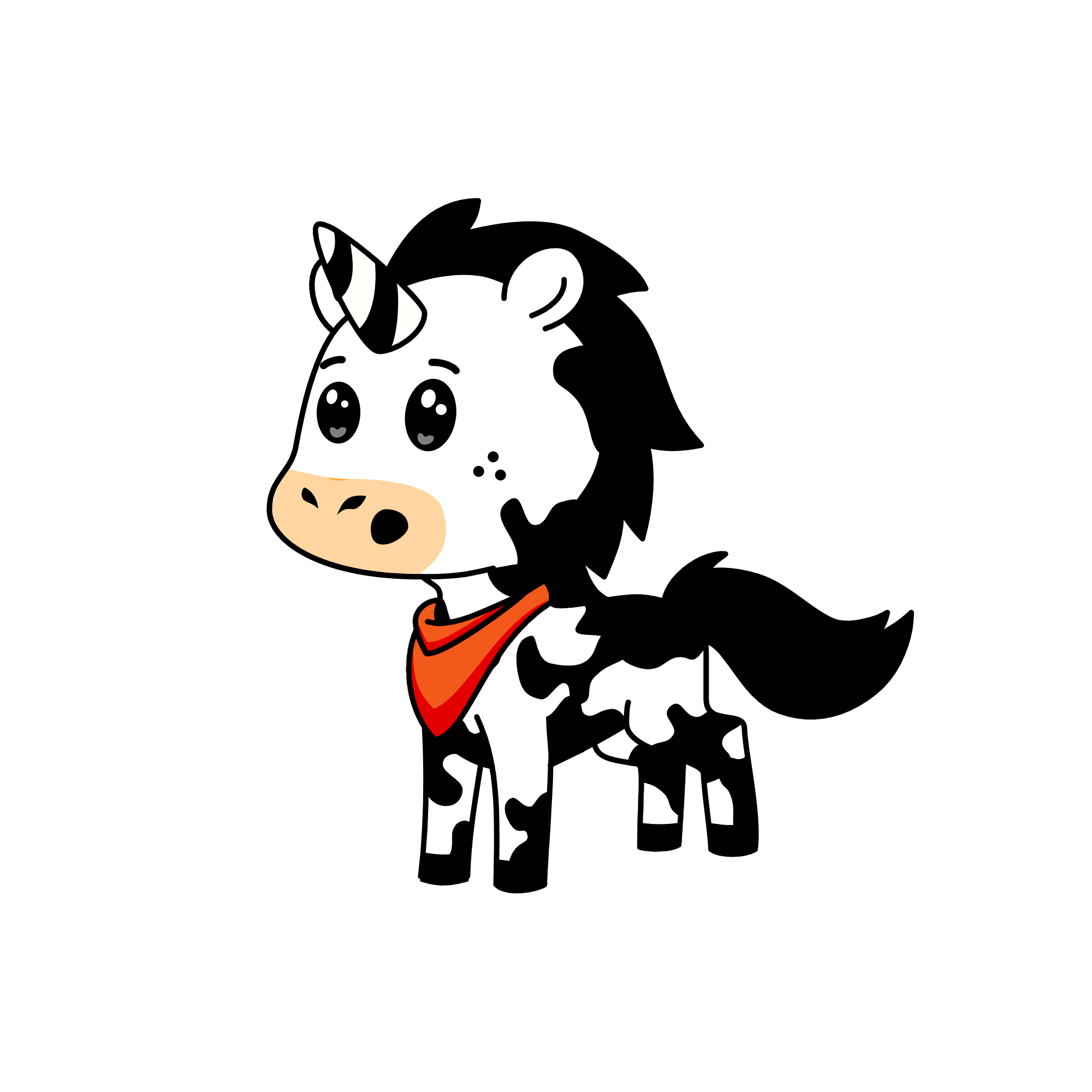 Cow, the unicorn