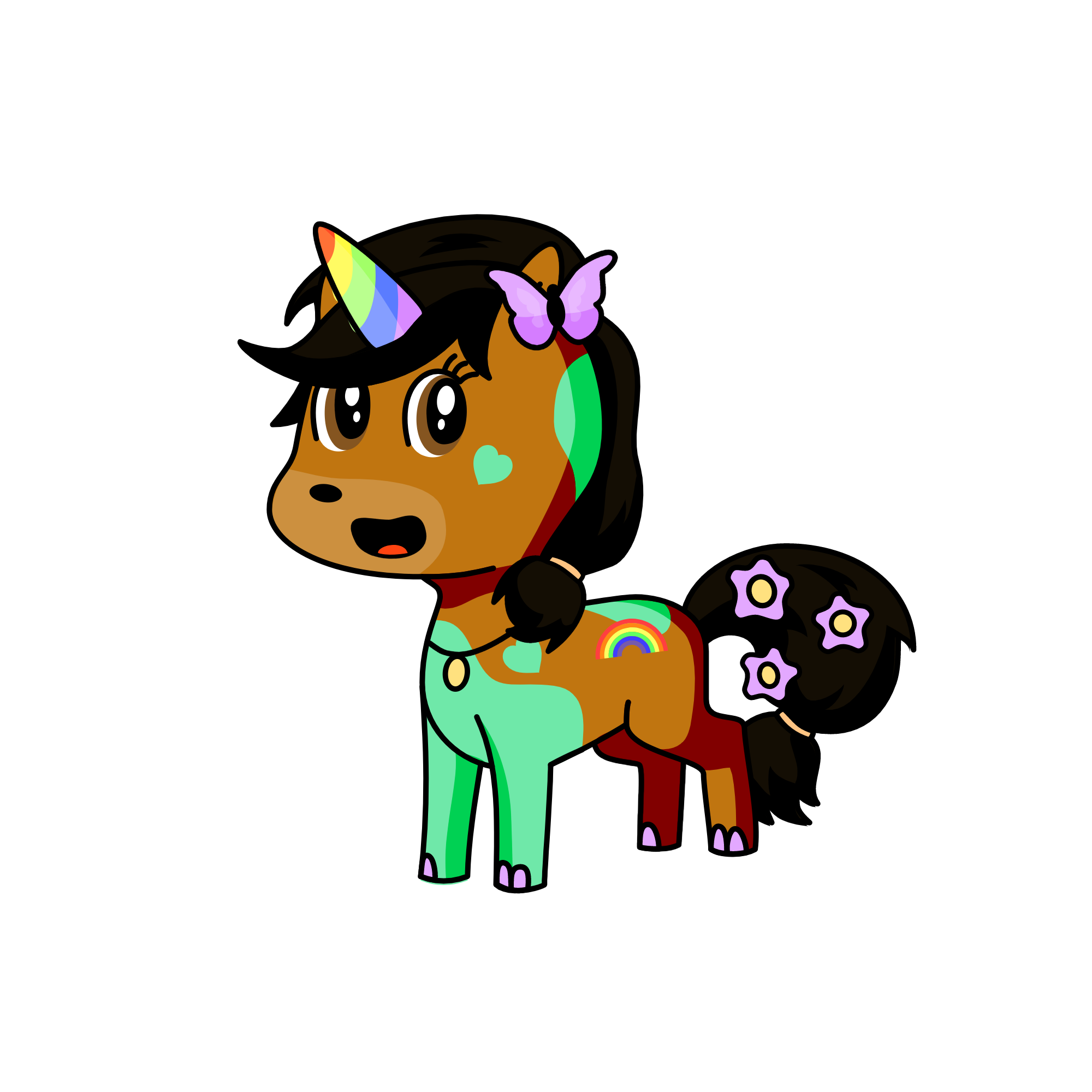 LeilaniButterfly, the unicorn