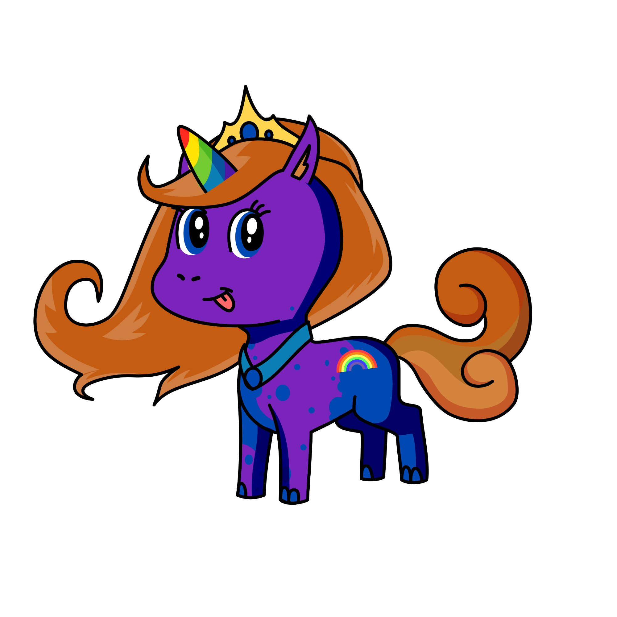 Me as a unicorn, the unicorn
