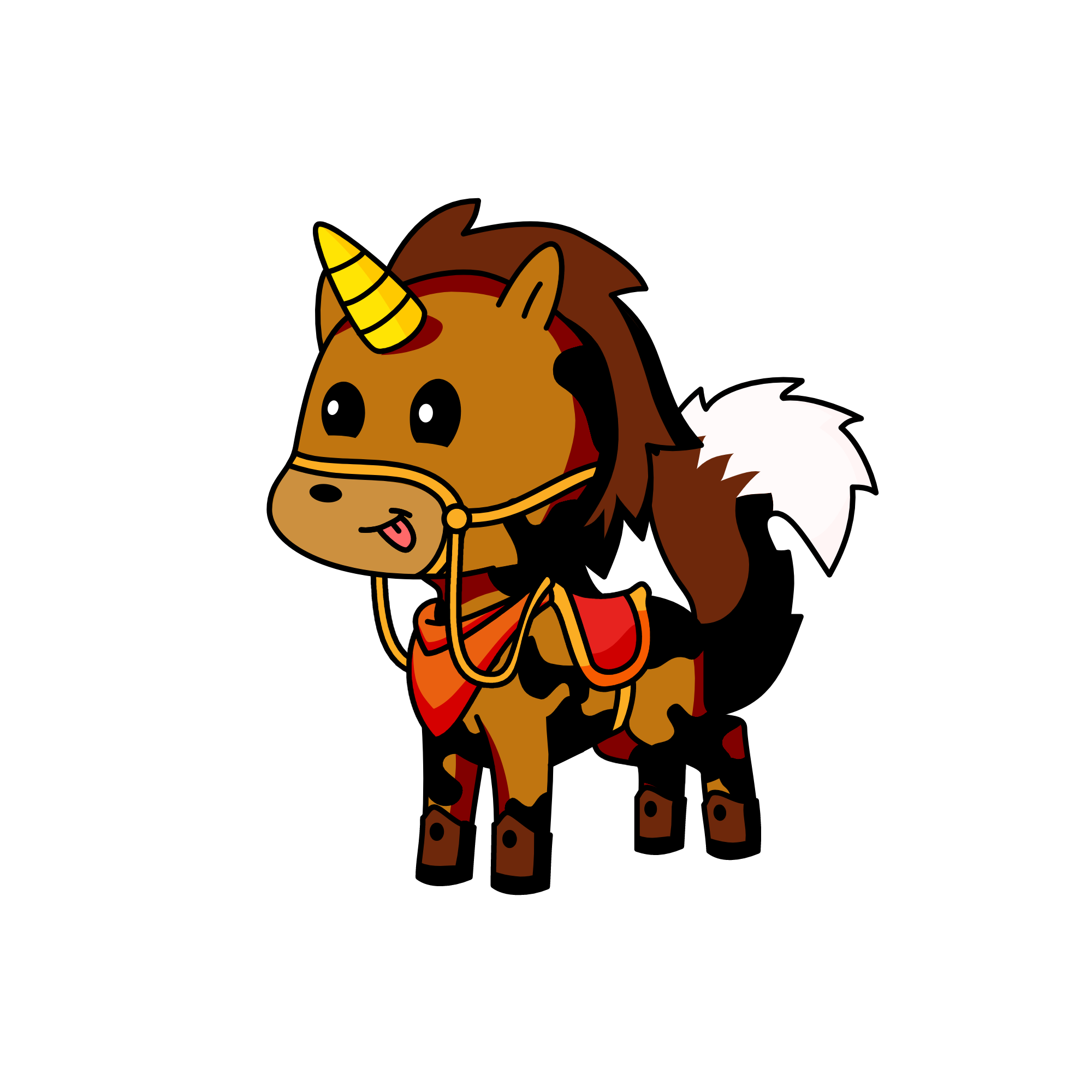 Cow-Fox-Dog-Unicorn, the unicorn