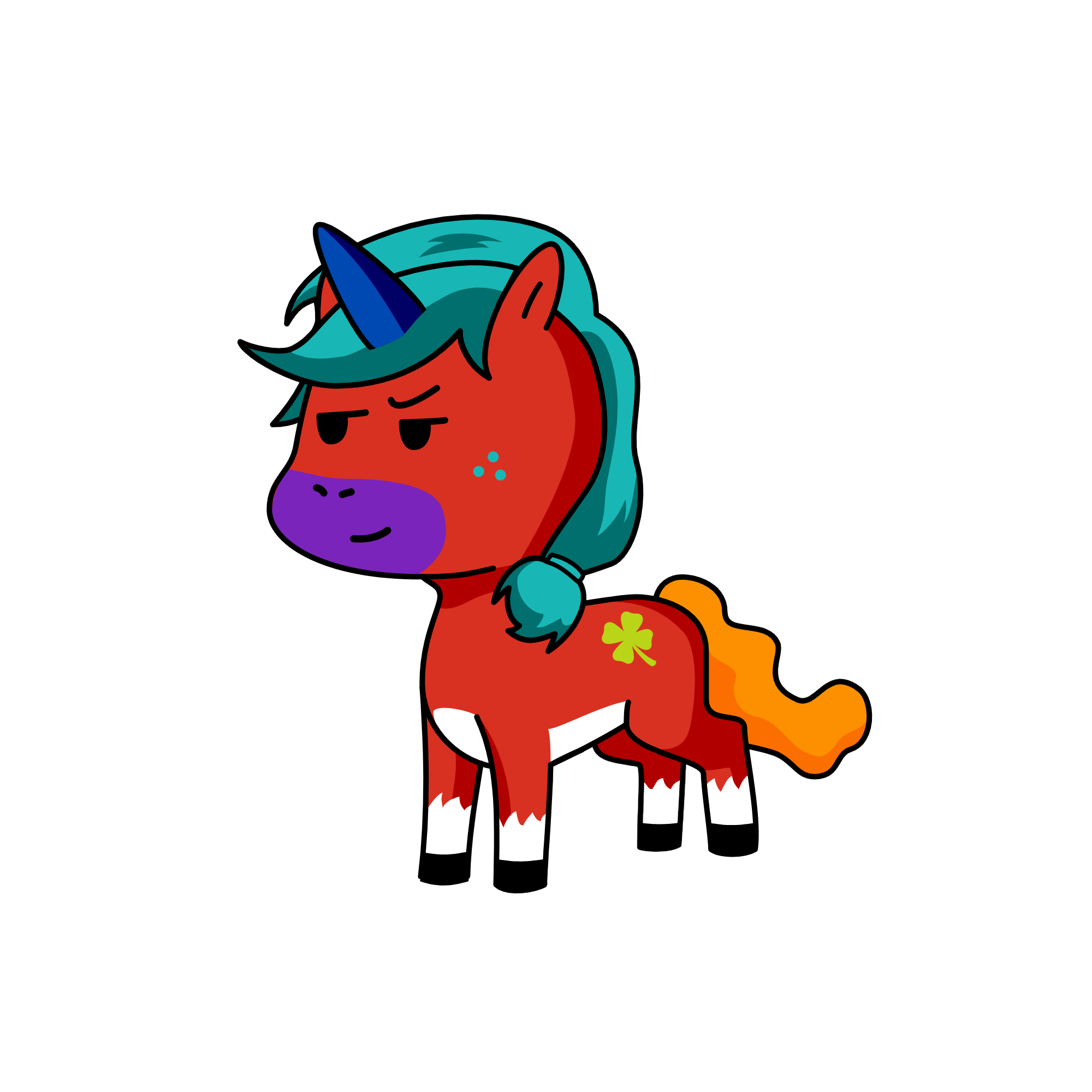 7676567656765467, the unicorn