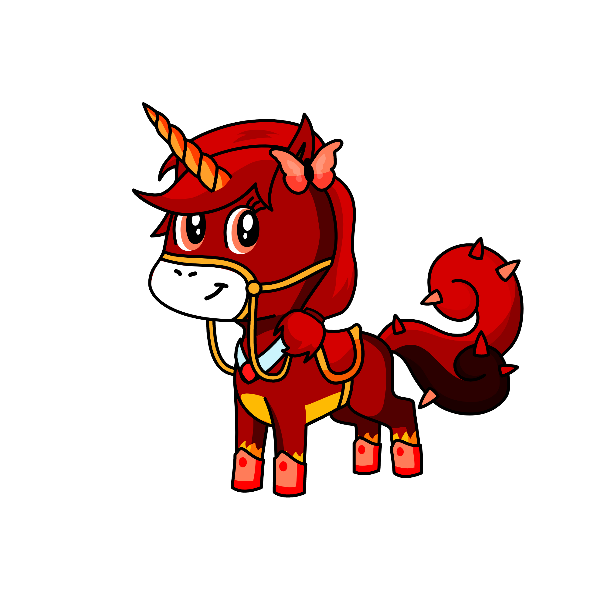 fiery , the unicorn