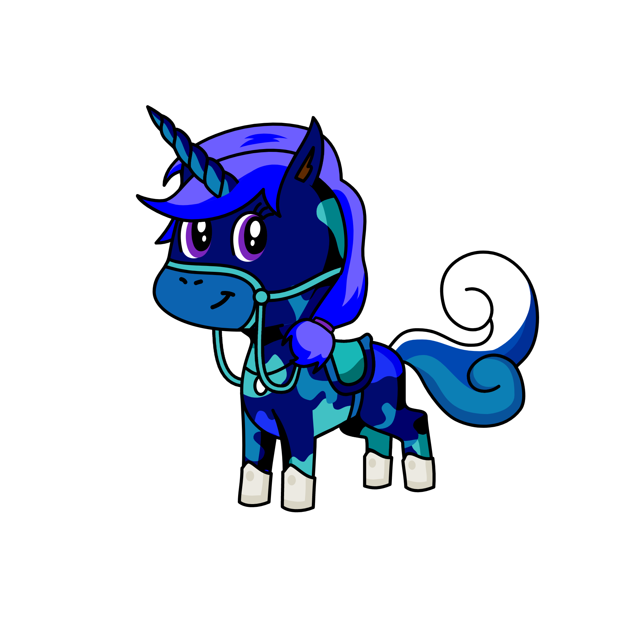 Midnight, the unicorn
