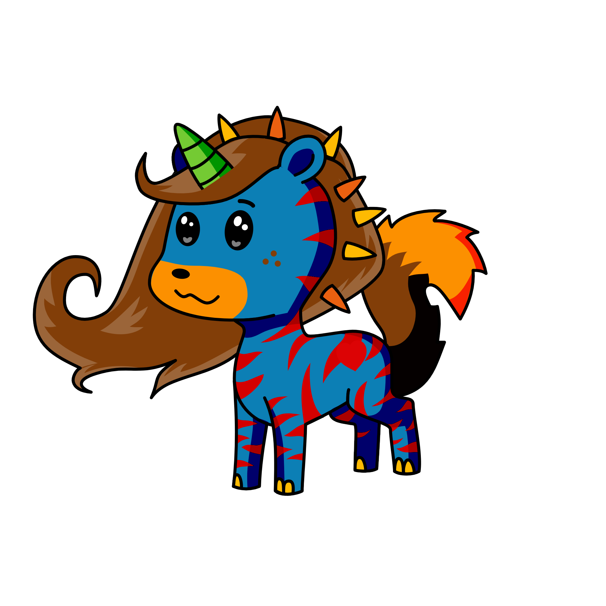 spike, the unicorn