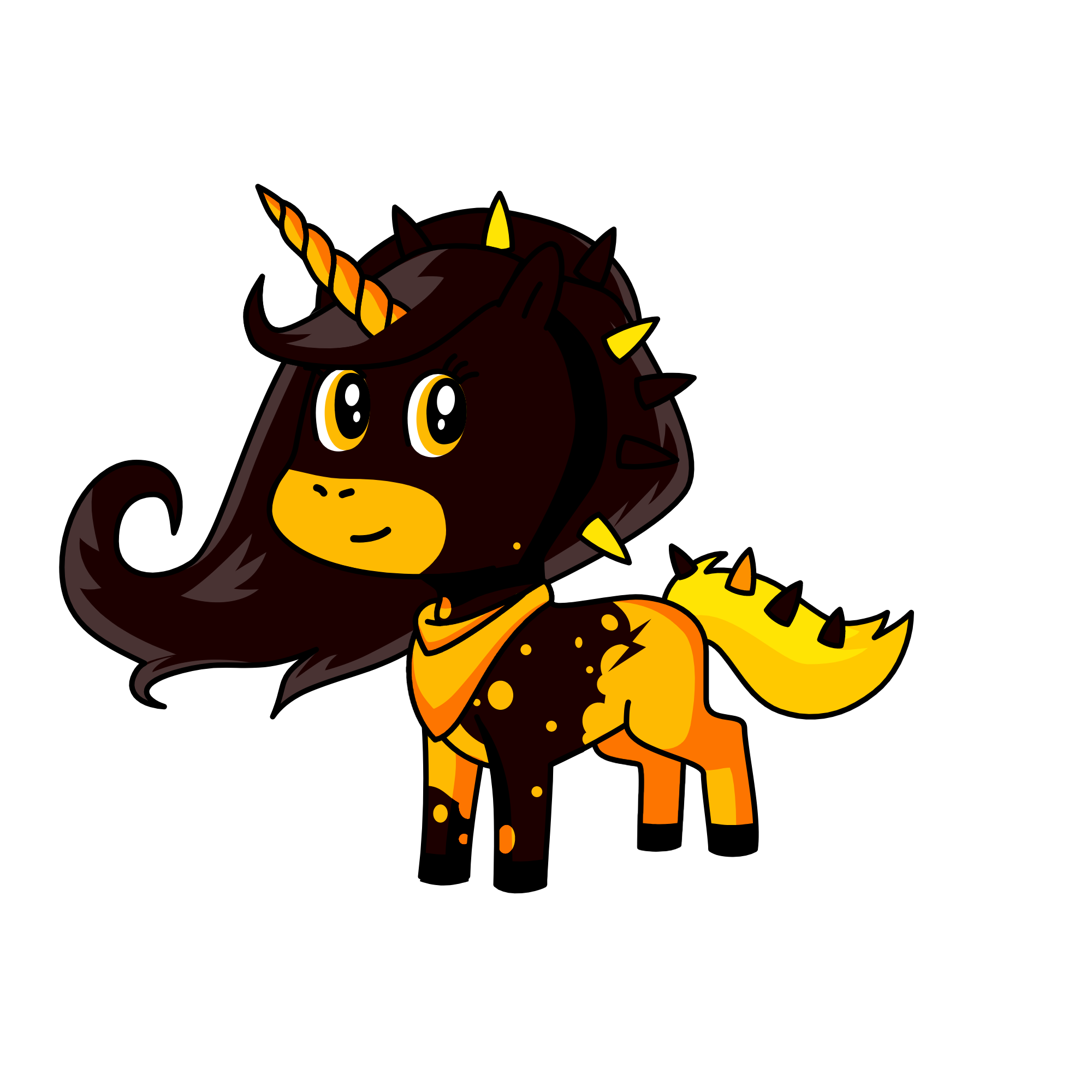 Goldie Jr. , the unicorn