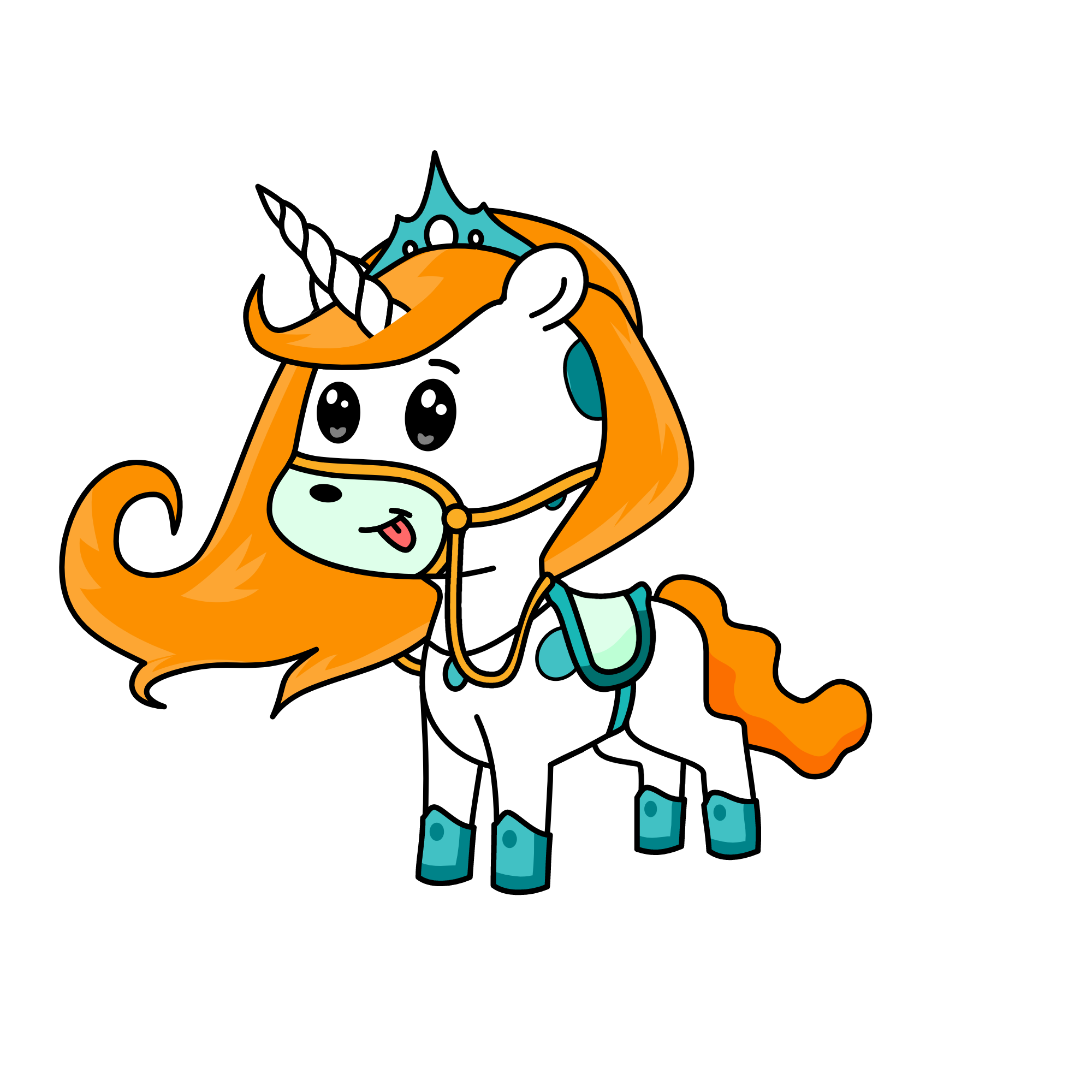 Sky, the unicorn