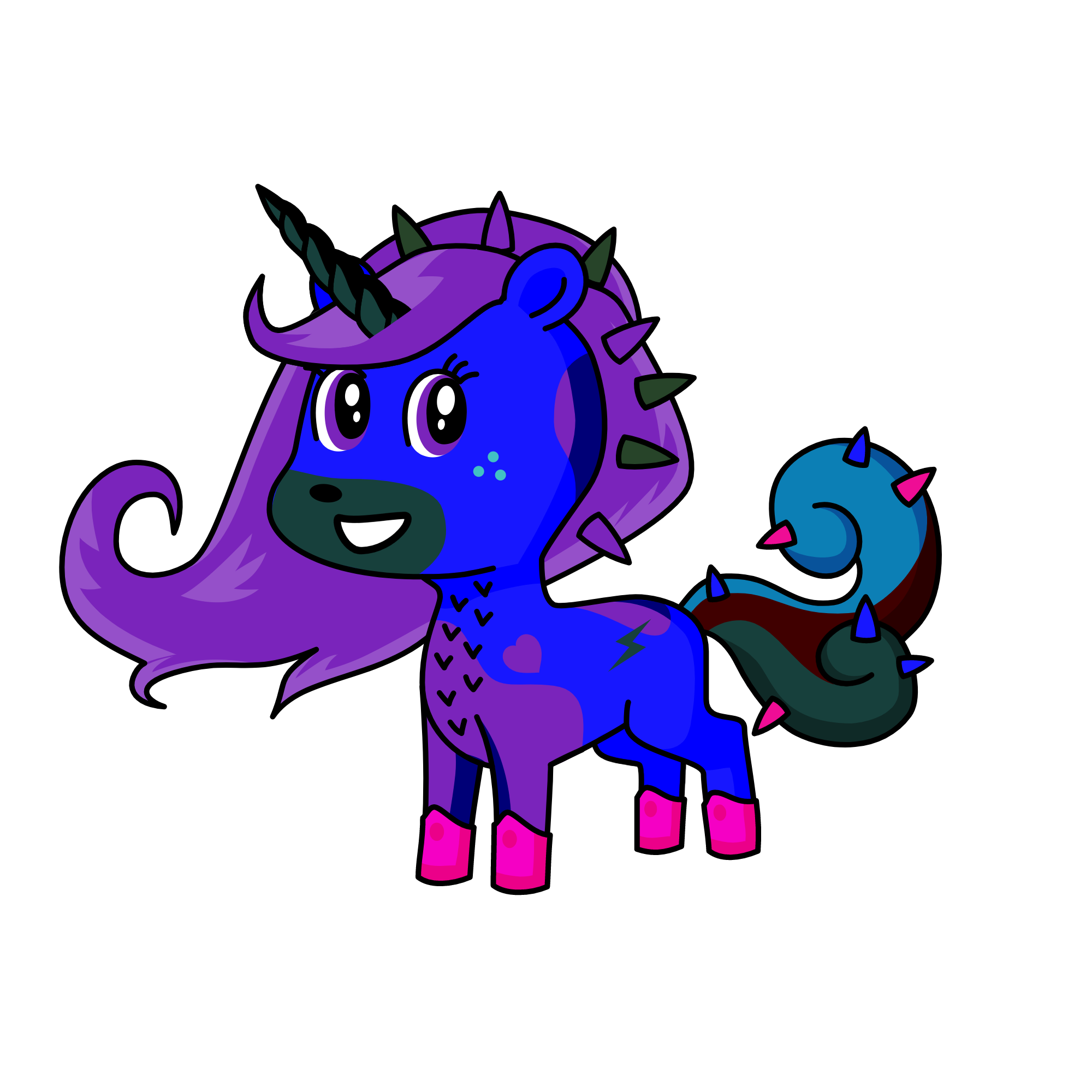 Galaxy, the unicorn