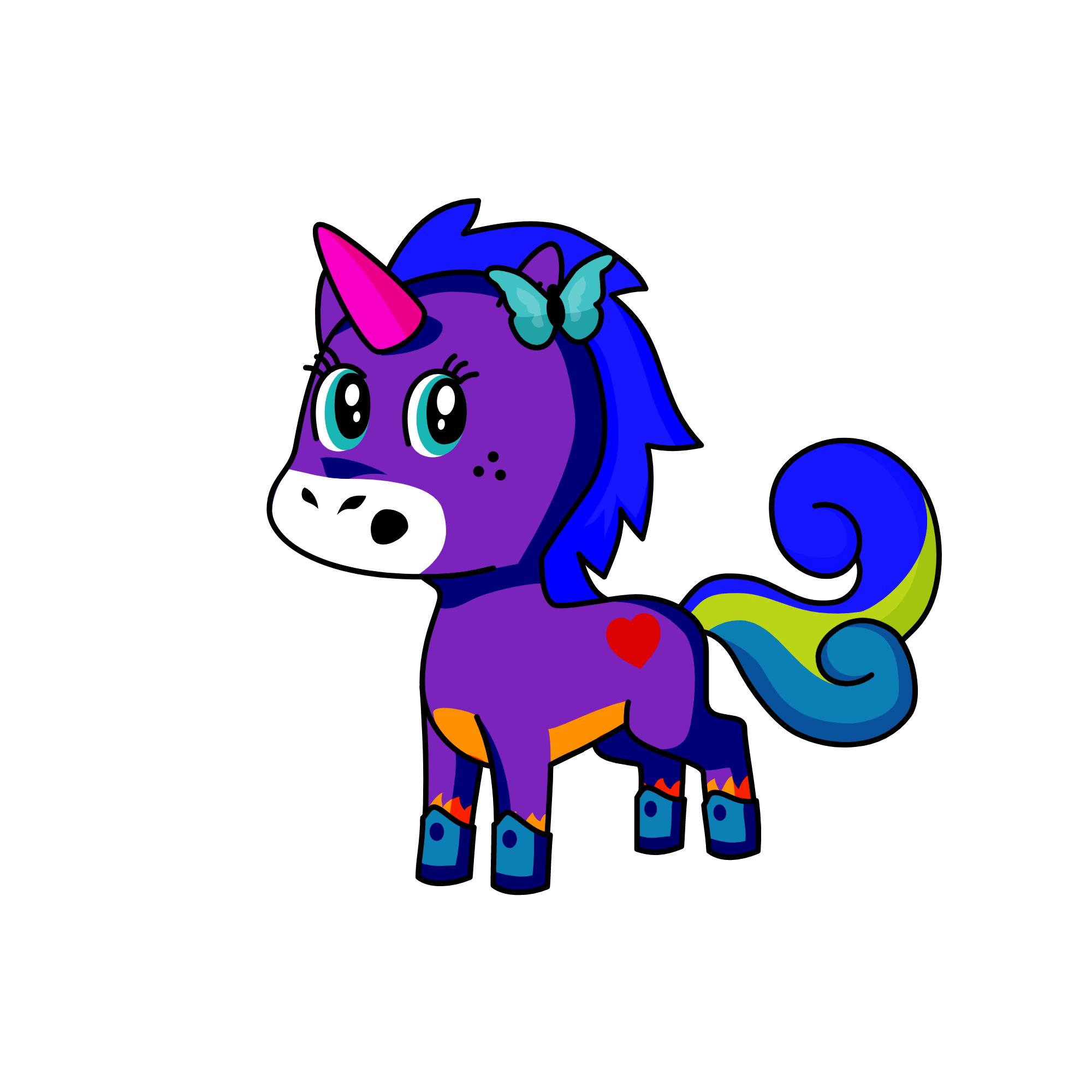 fairy, the unicorn