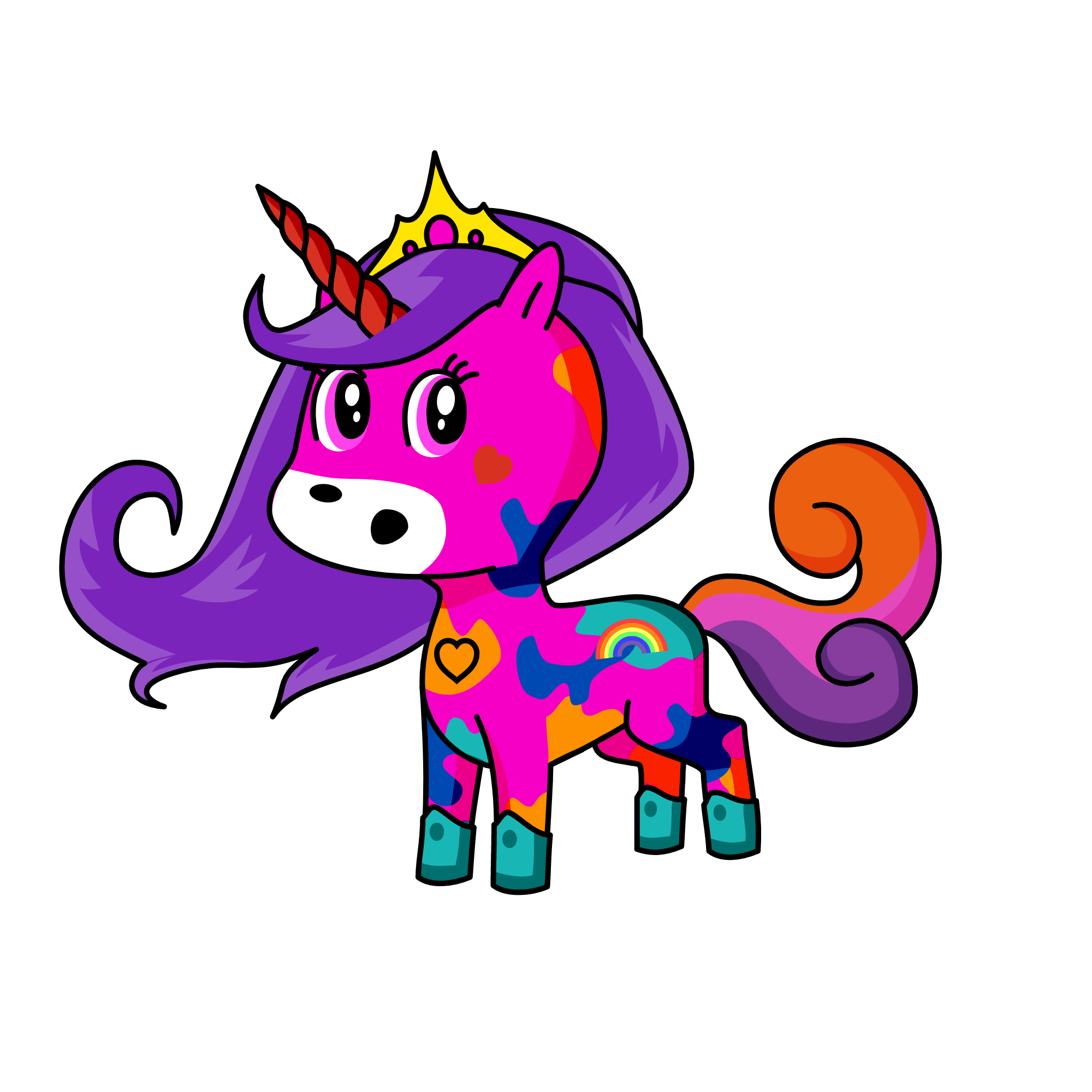 foxy, the unicorn