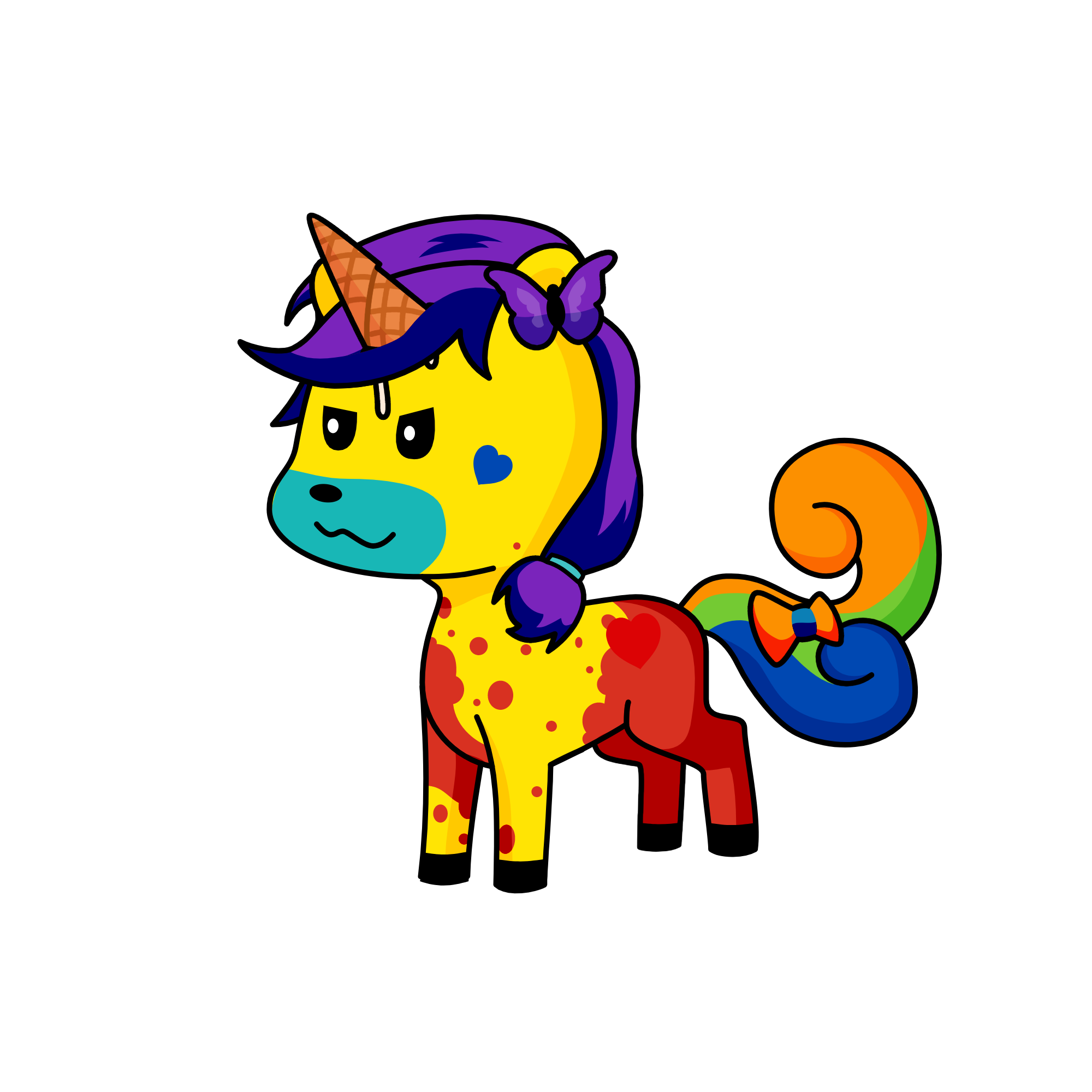 Younicorn, the unicorn