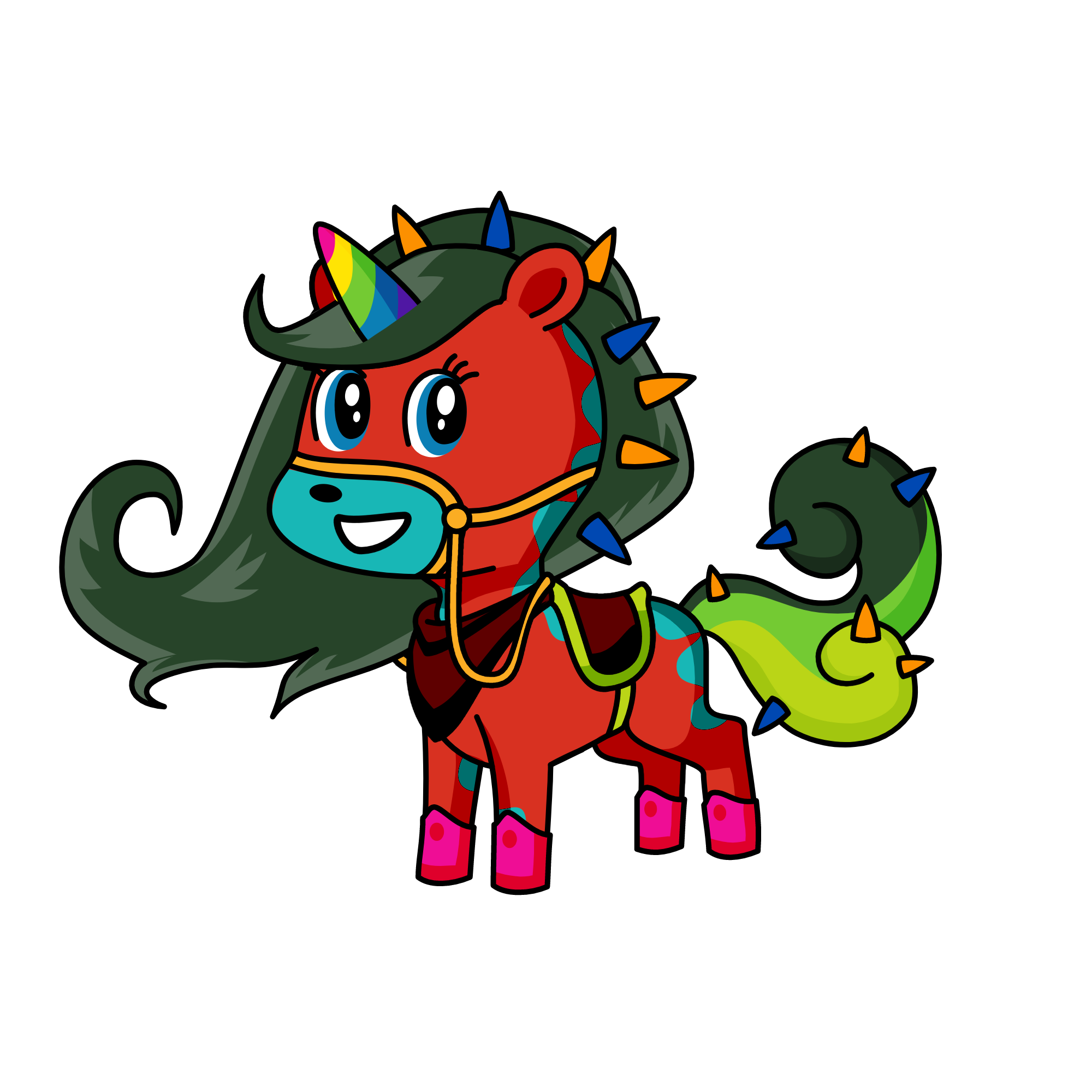 pirate pilash, the unicorn