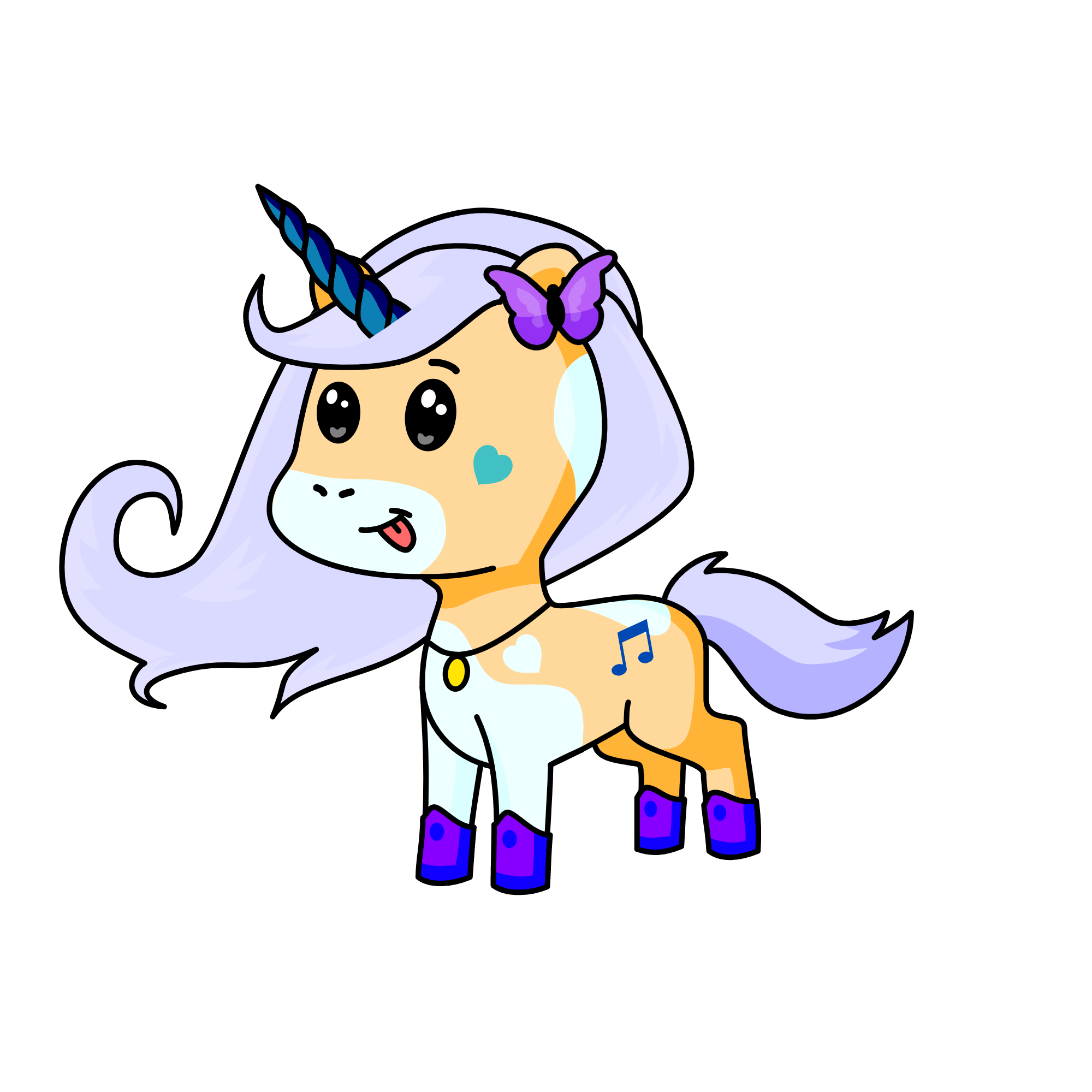 Lilly, the unicorn