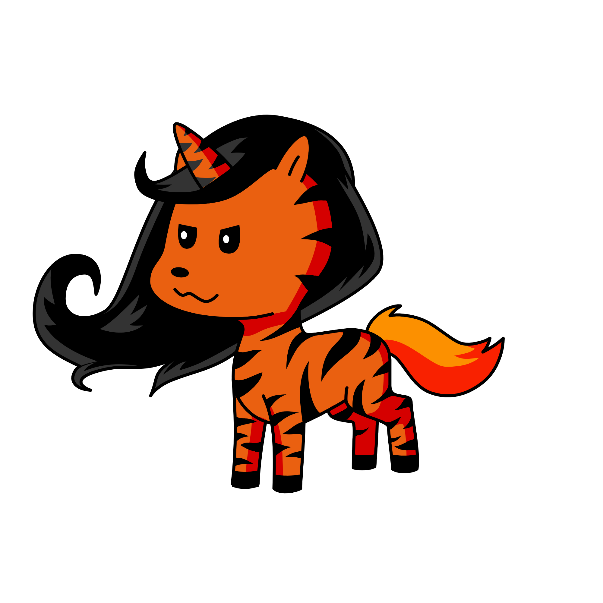 Uni Tiger, the unicorn