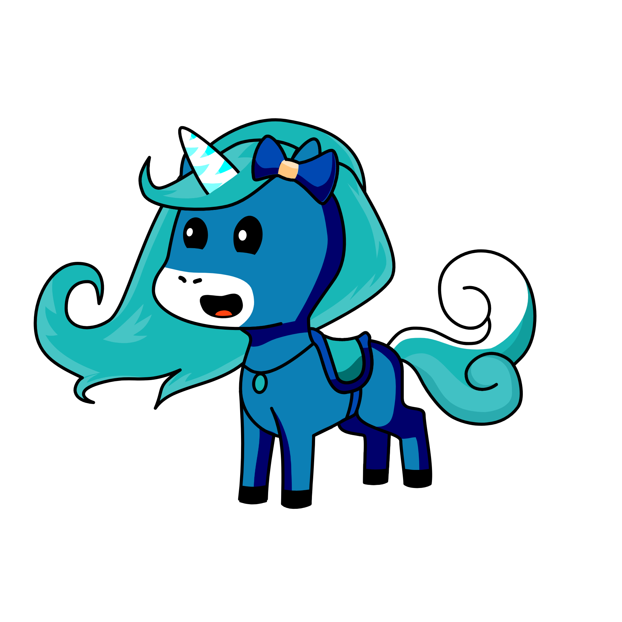 Fria, the unicorn