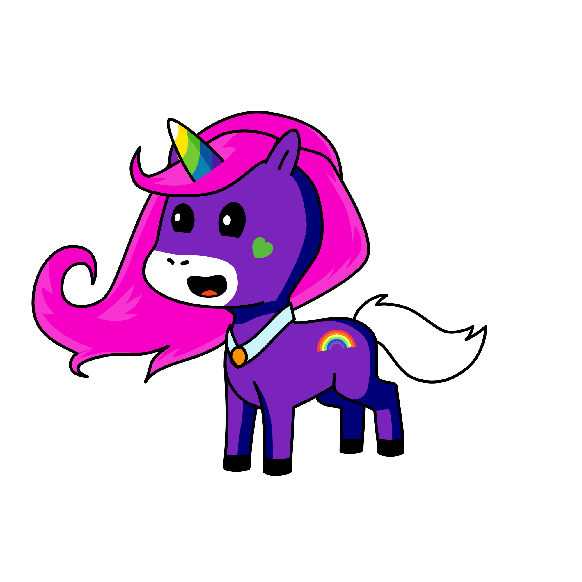 Cara, the unicorn