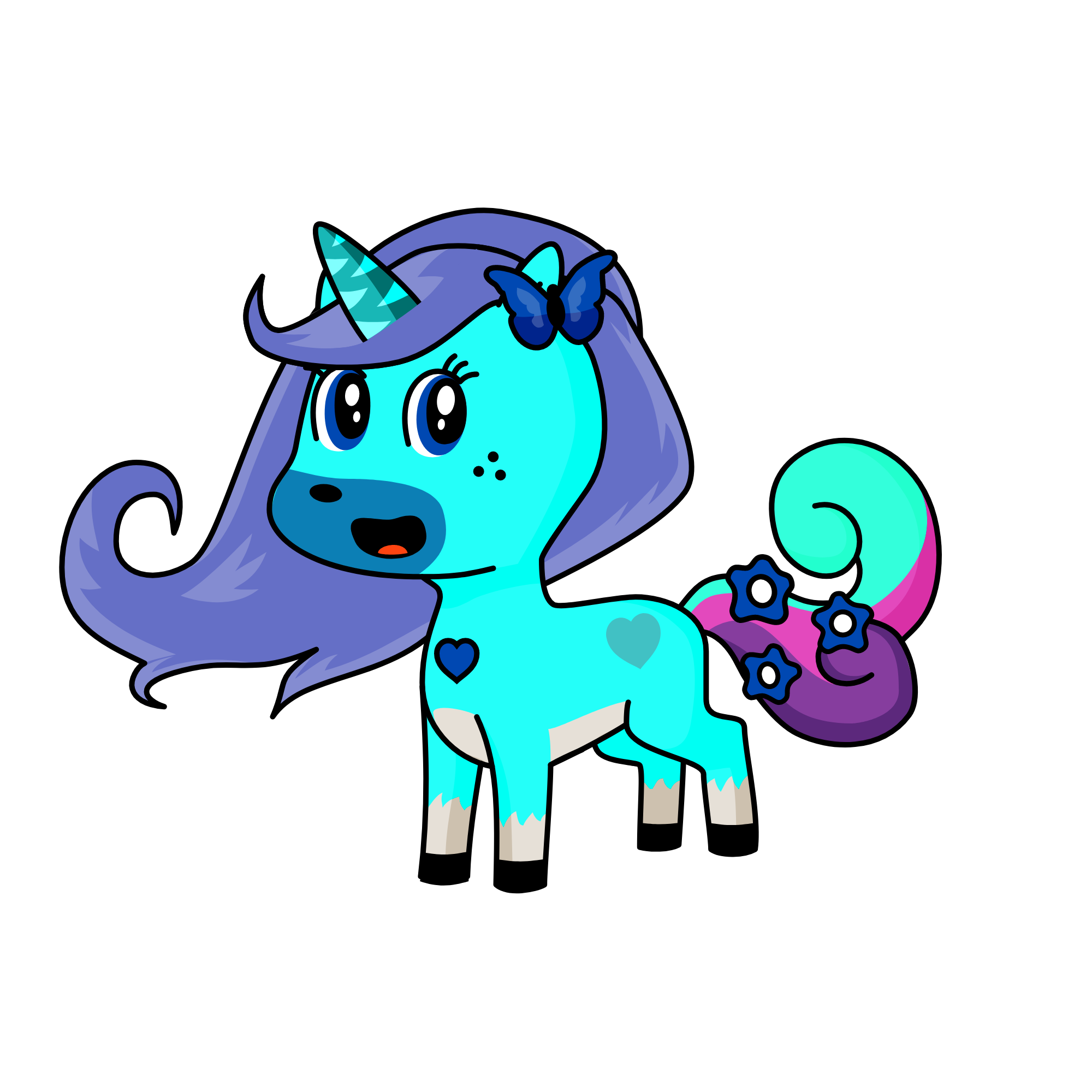Mariposa, the unicorn