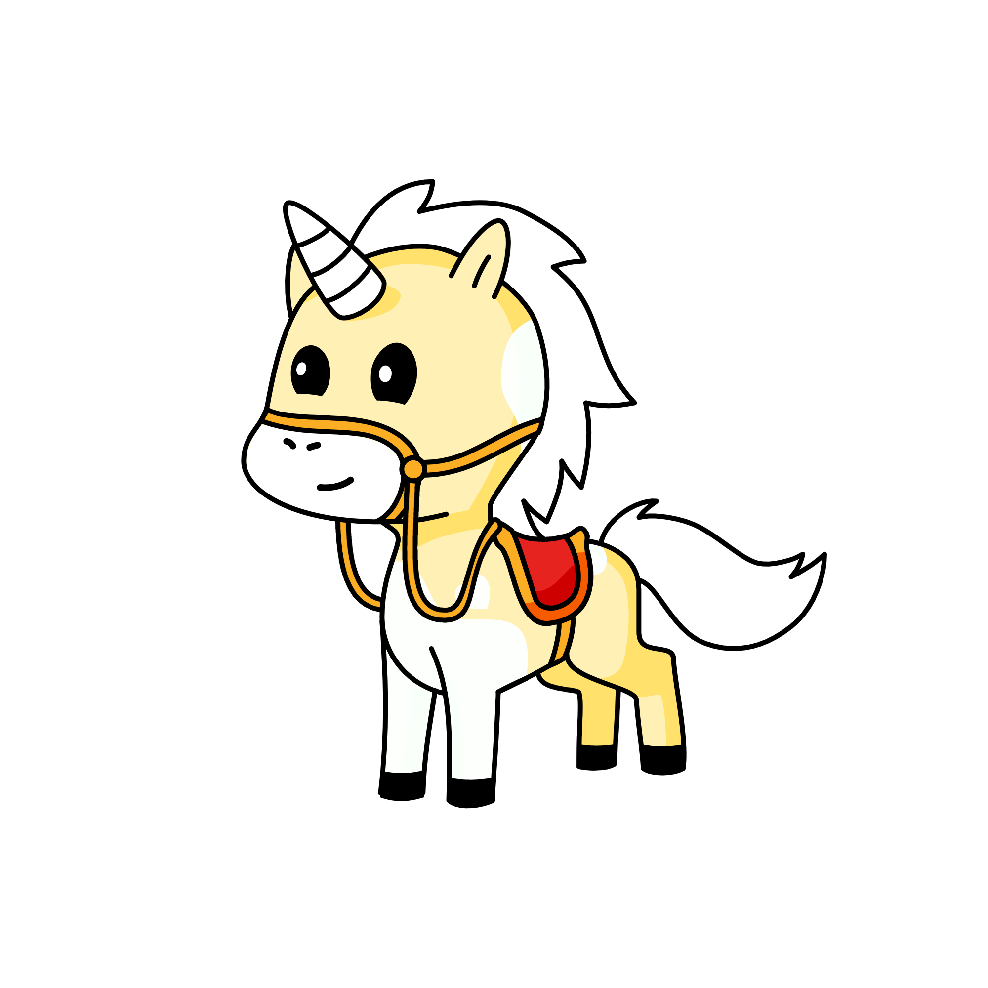 normal, the unicorn
