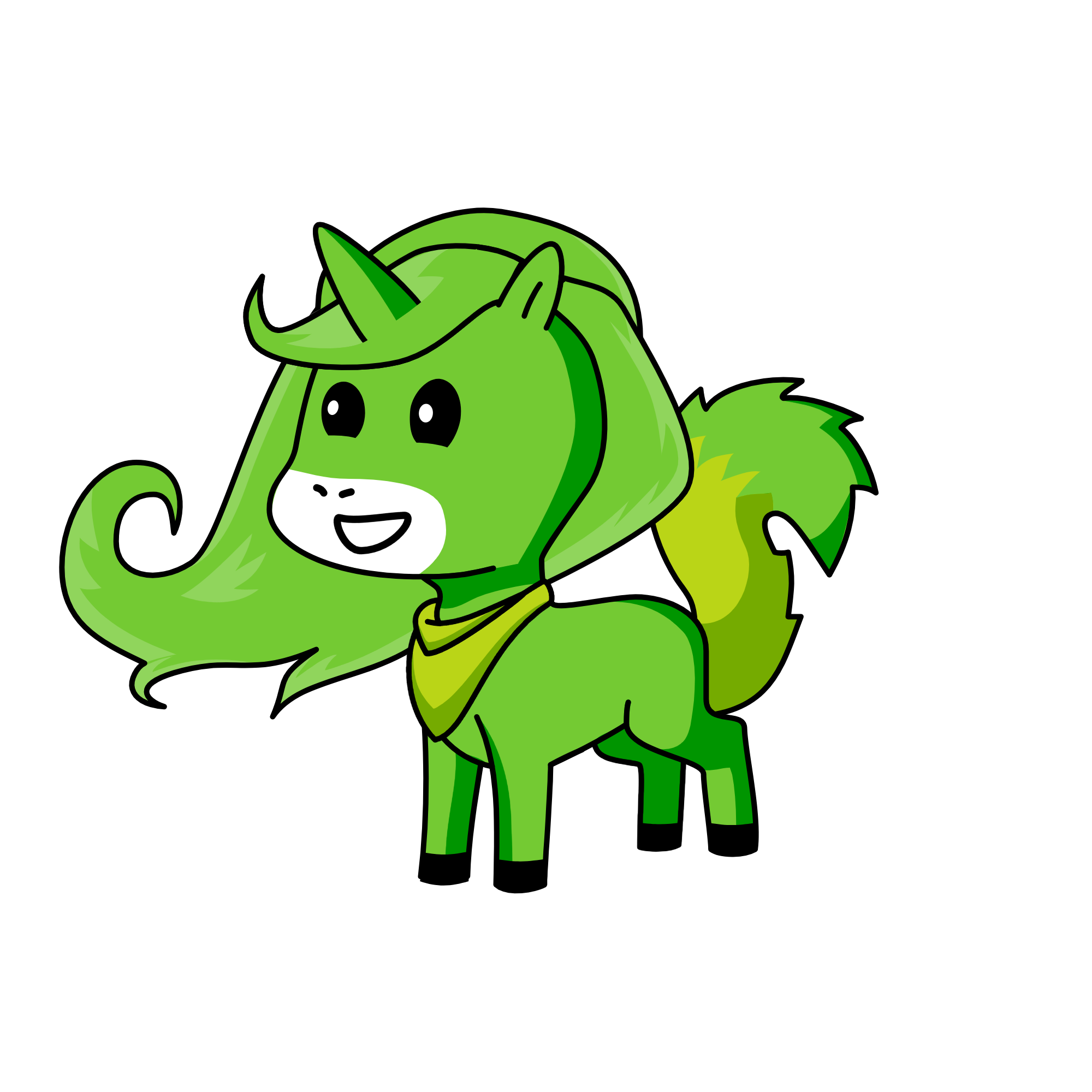 Woodsy, the unicorn