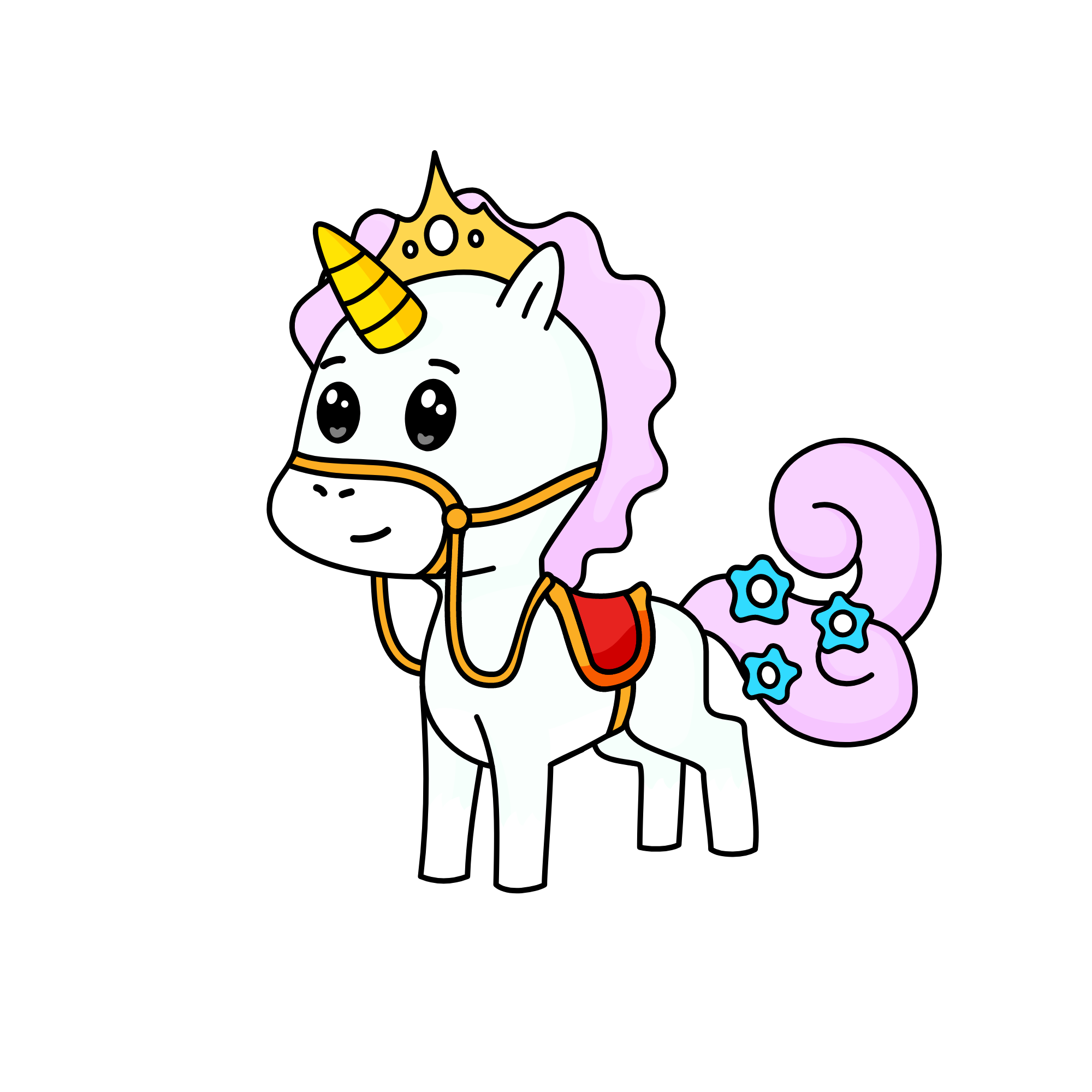 Pony!, the unicorn