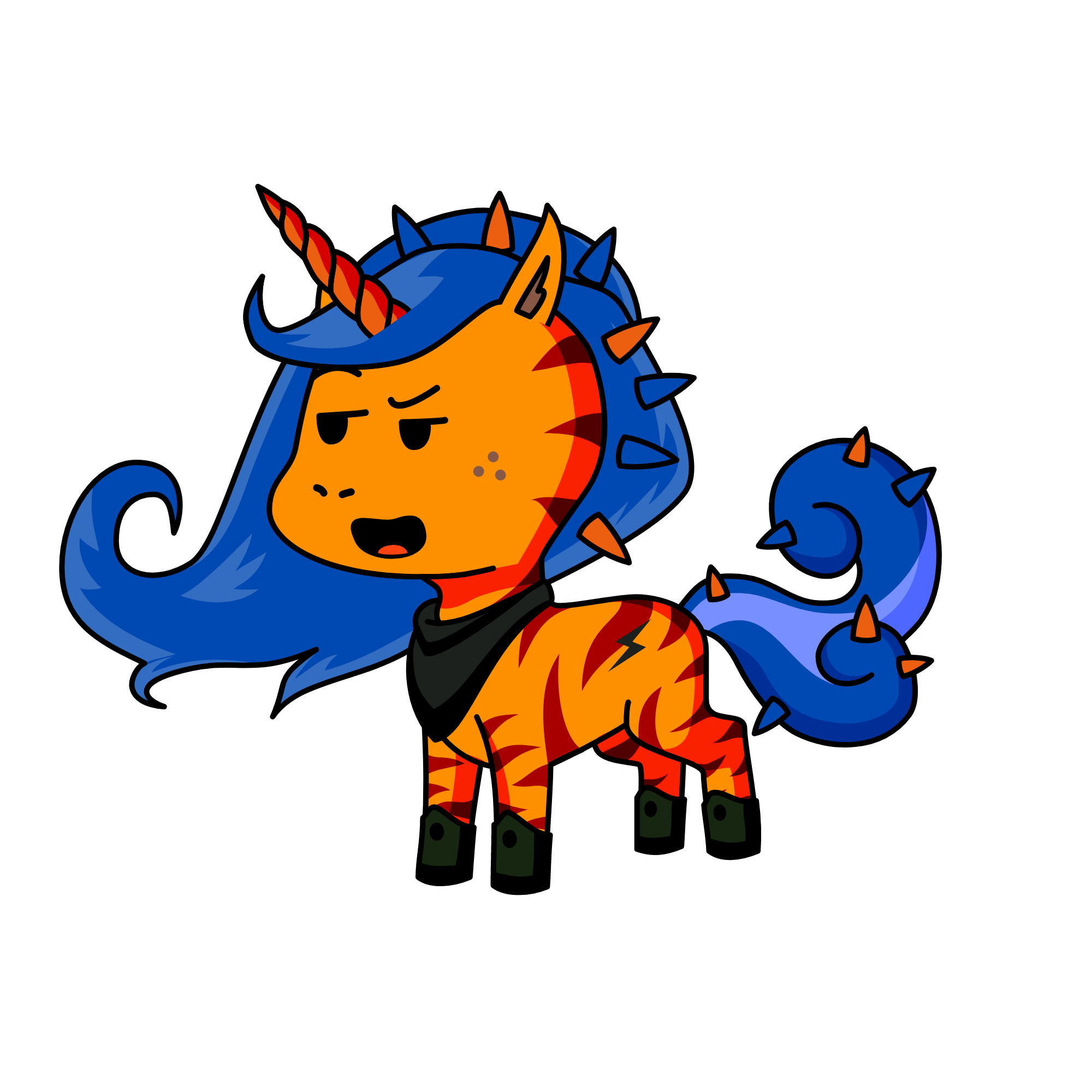 cool, the unicorn