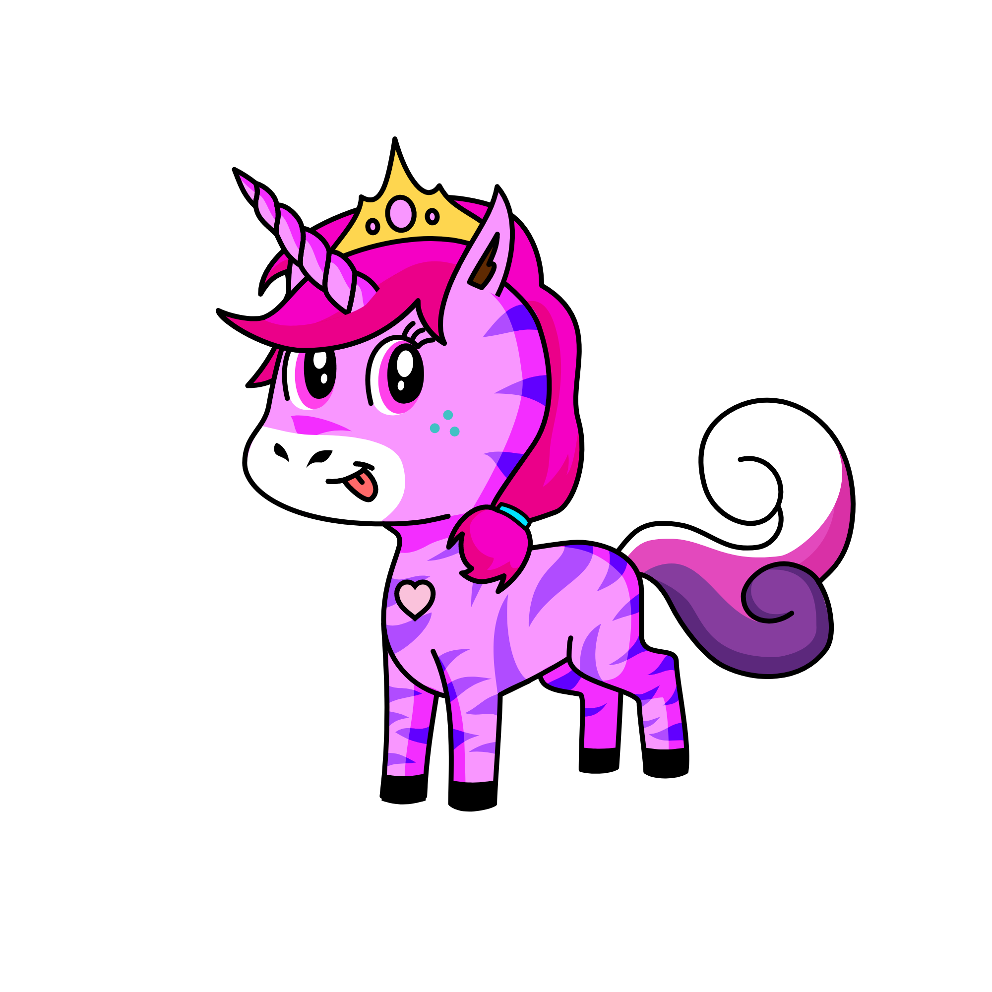 fegicoun, the unicorn
