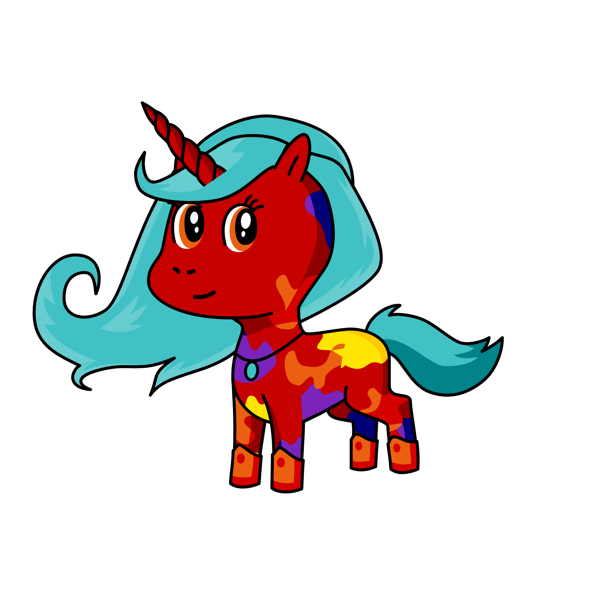 Djimmi the Great, the unicorn